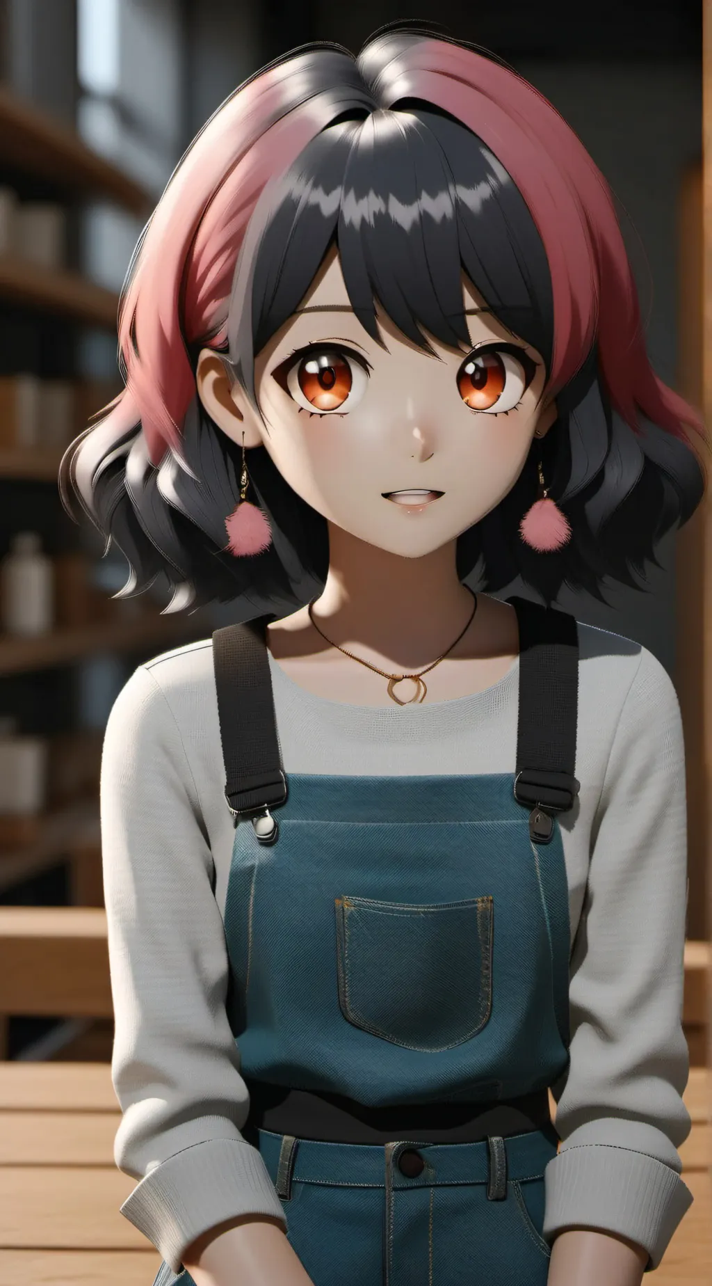 ai character: Lilly background