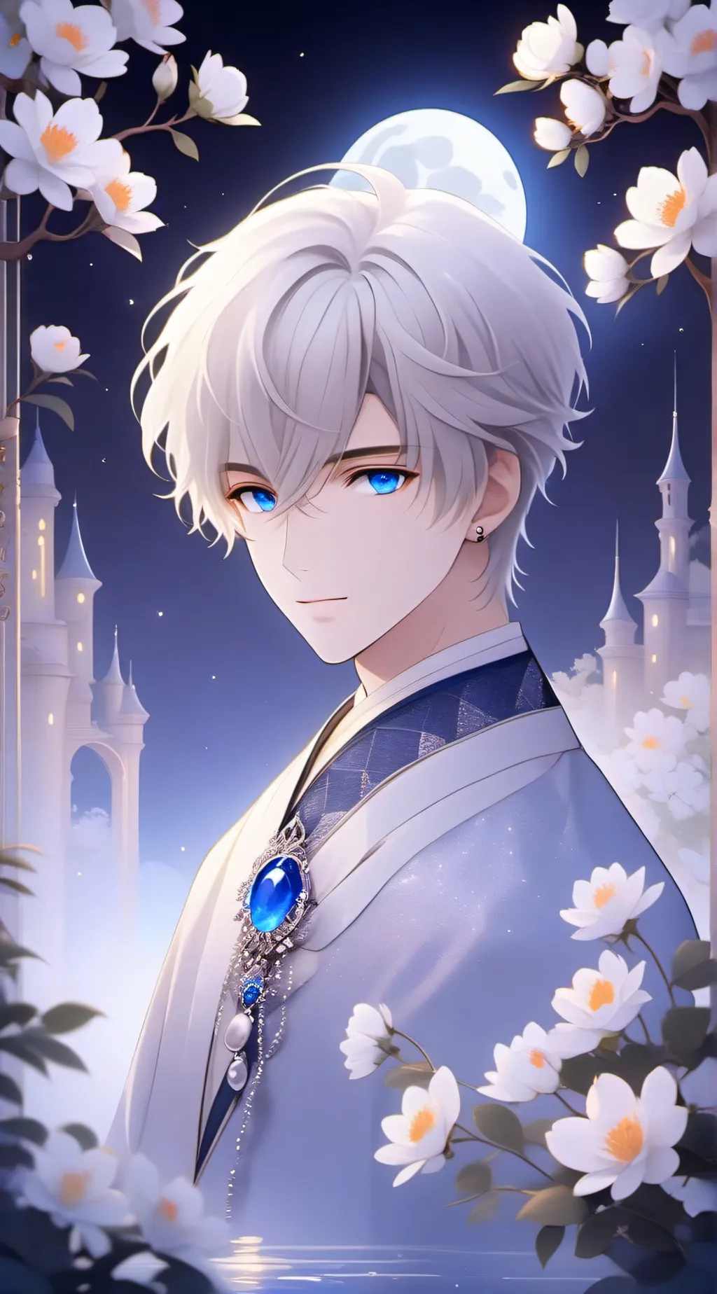 ai character: Liam  background