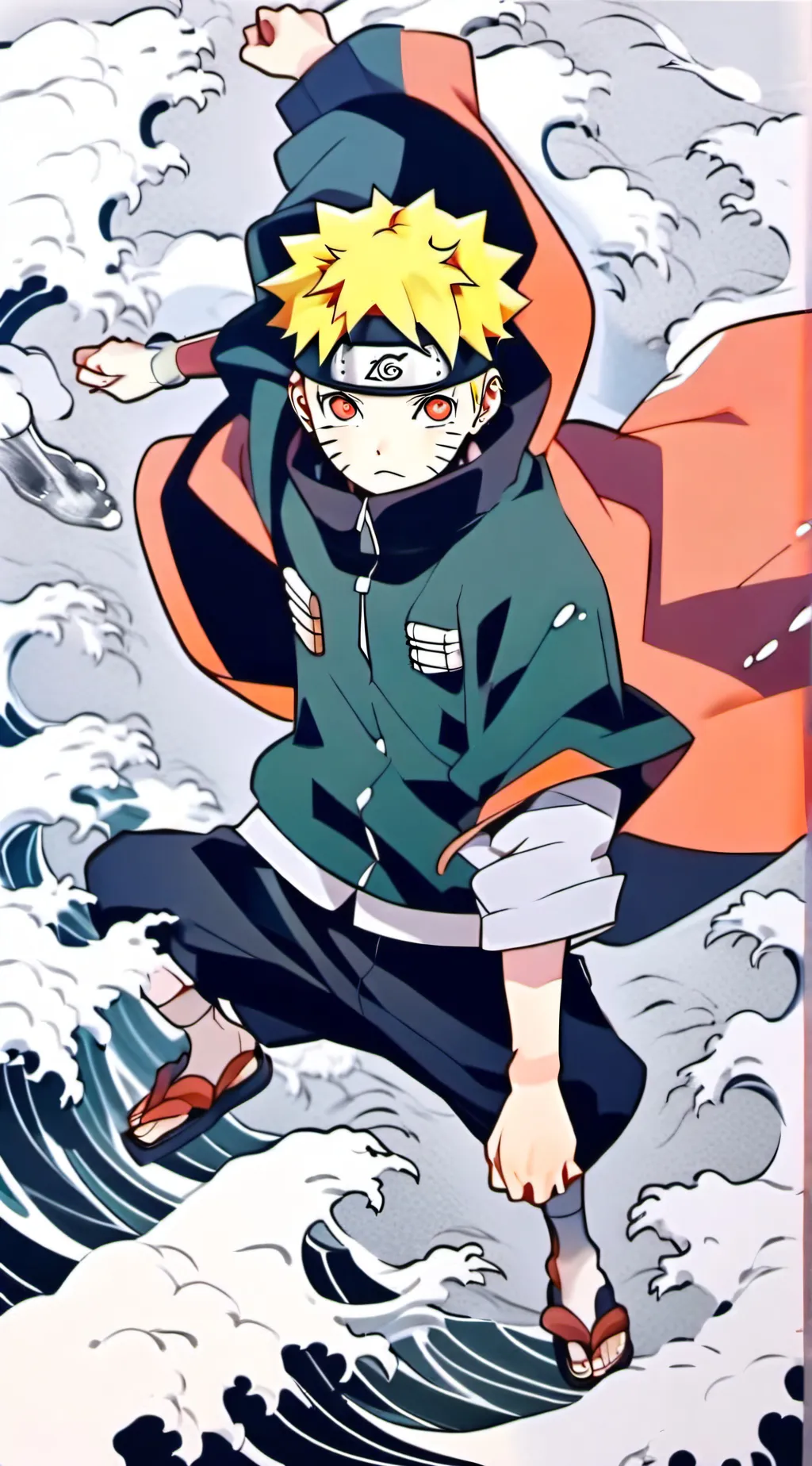 ai character: Naruto background