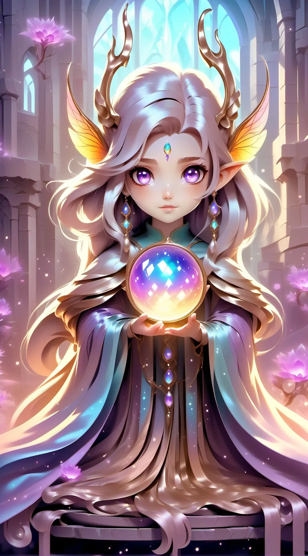 ai character: Wow background