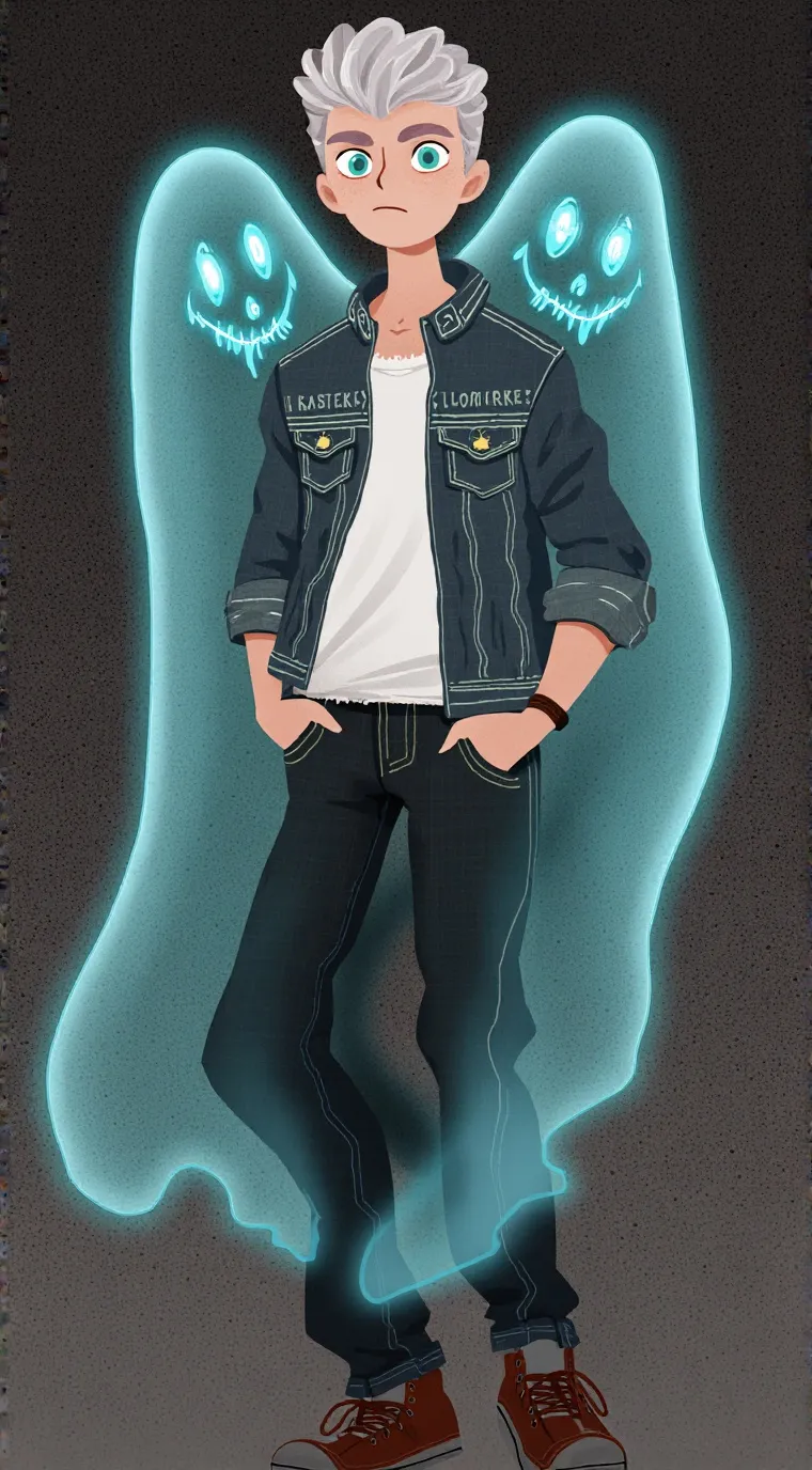 ai character: Aiden  background