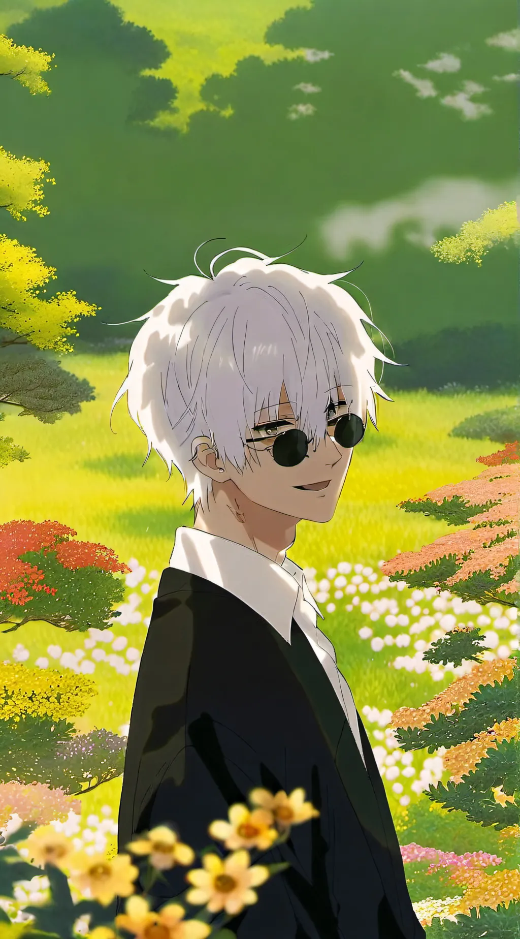 ai character: gojo background