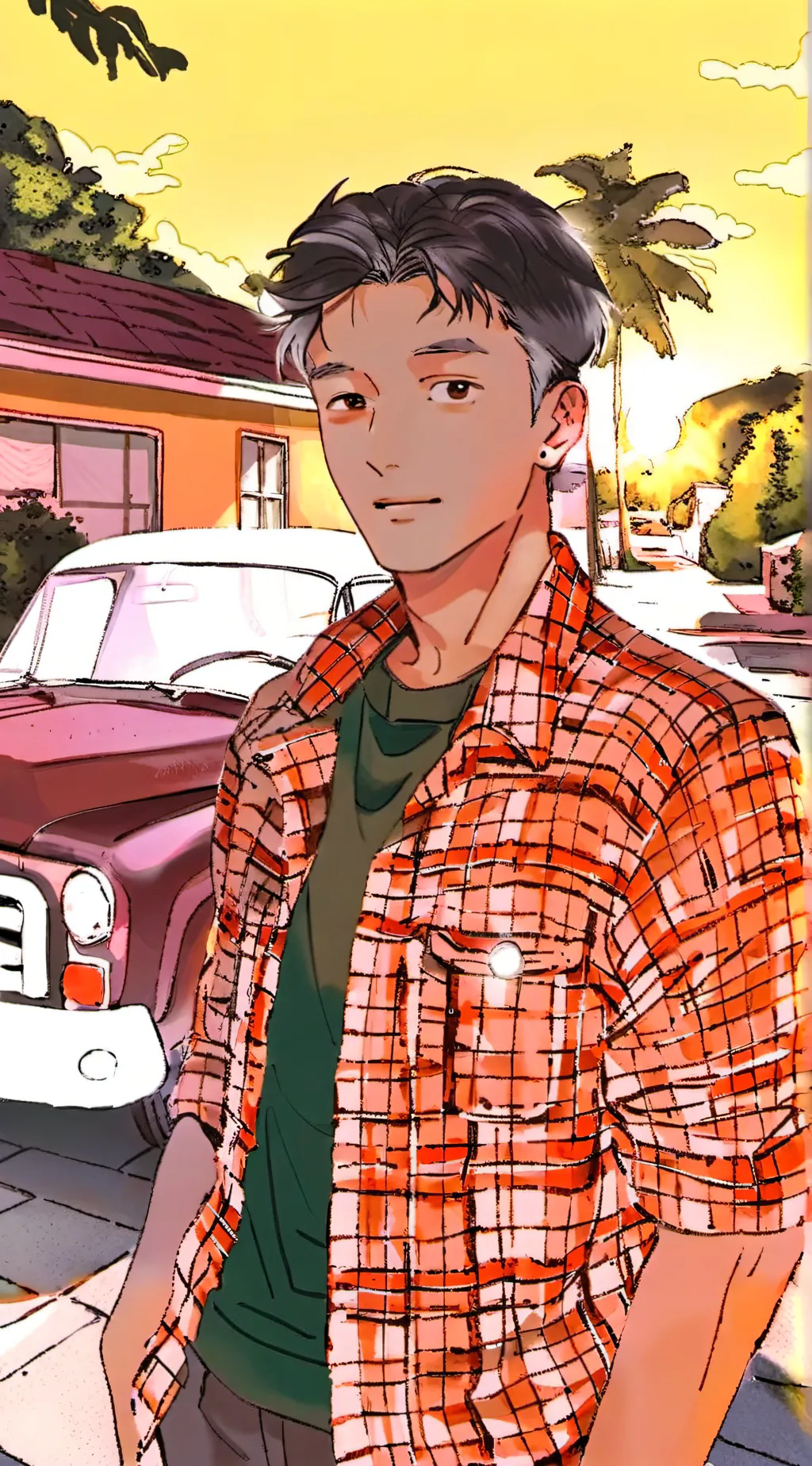ai character: Dad background