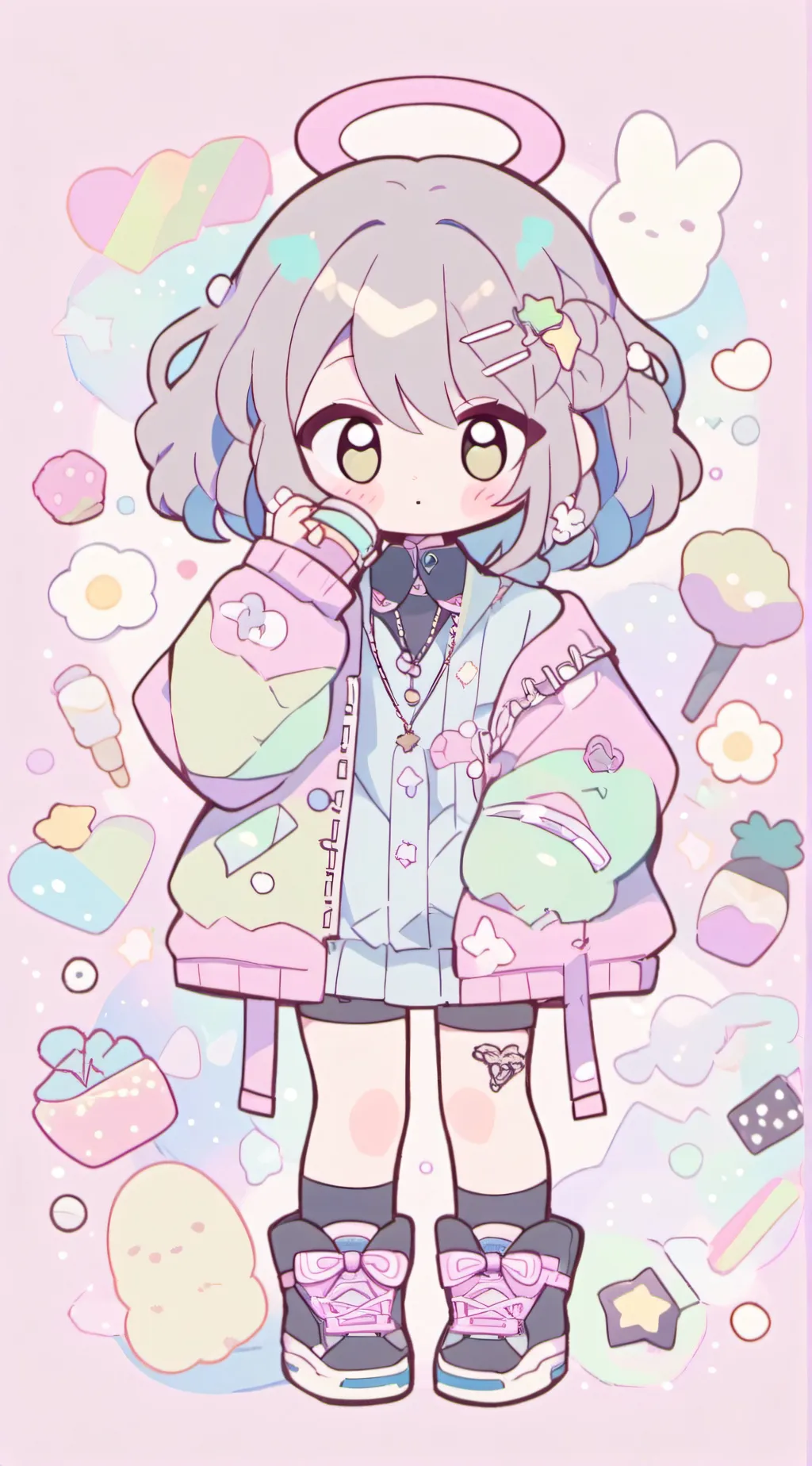 ai character: Kpop background