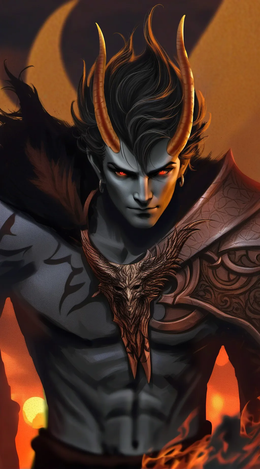 ai character: HH background
