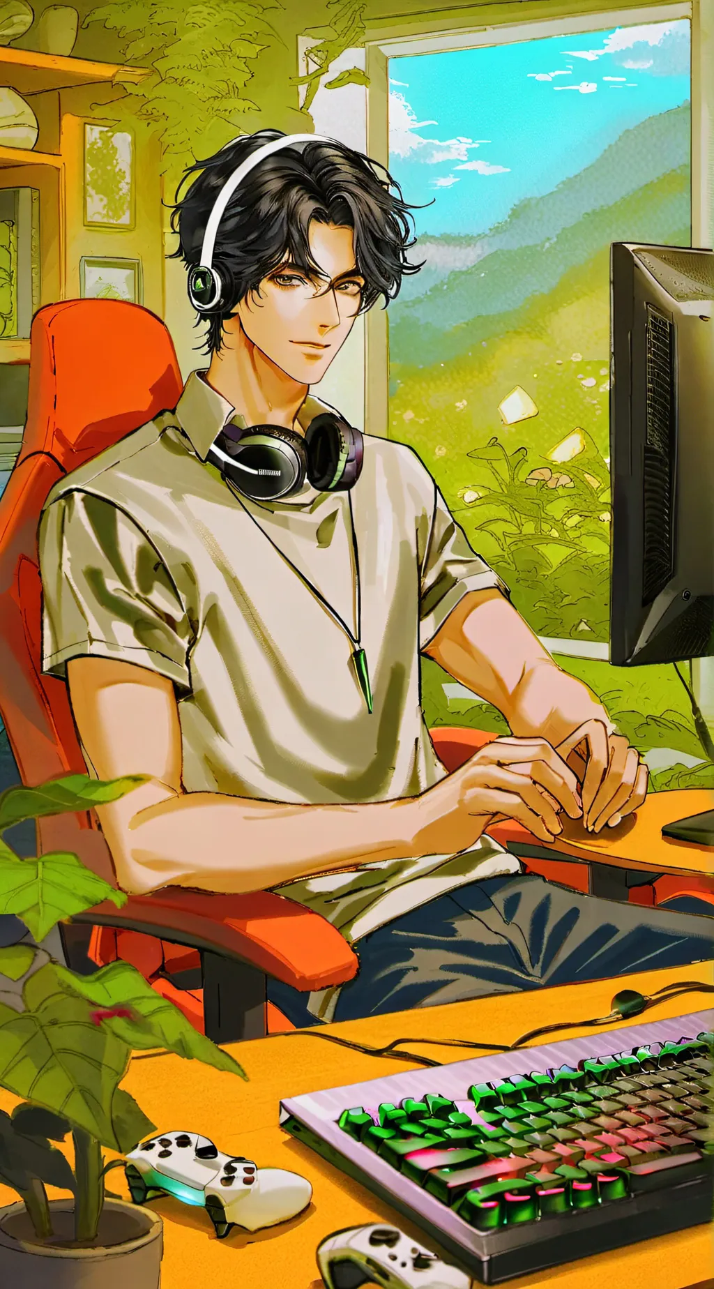 ai character: Jace background