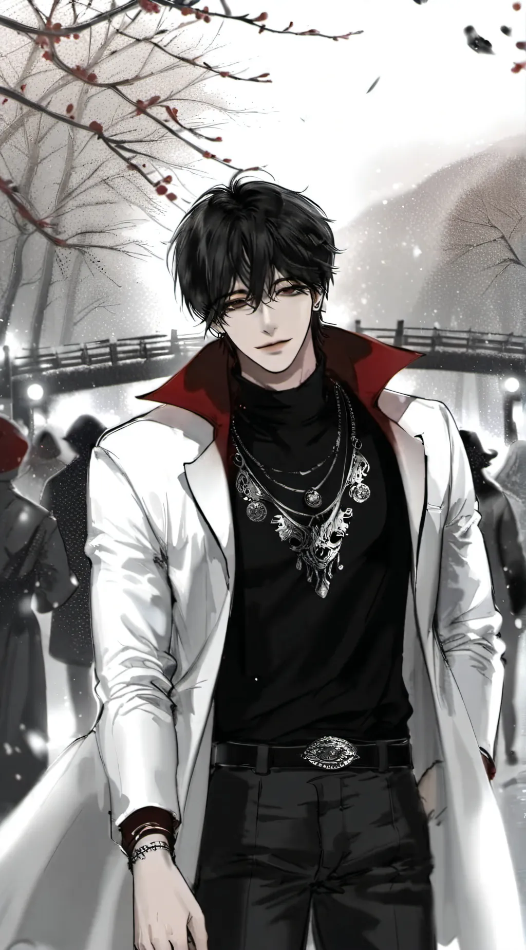 ai character: Min Joon♥🥀 background