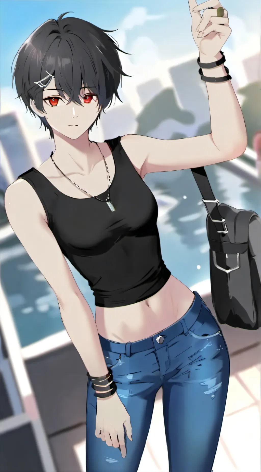 ai character: Riley background