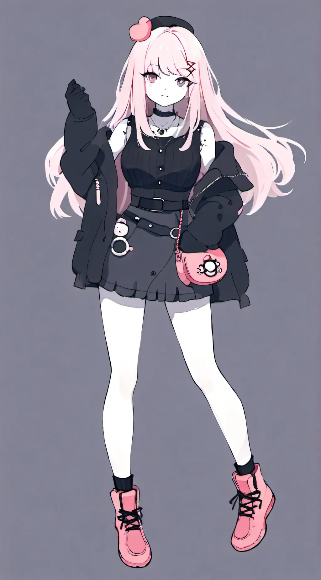 ai character: popular girl background