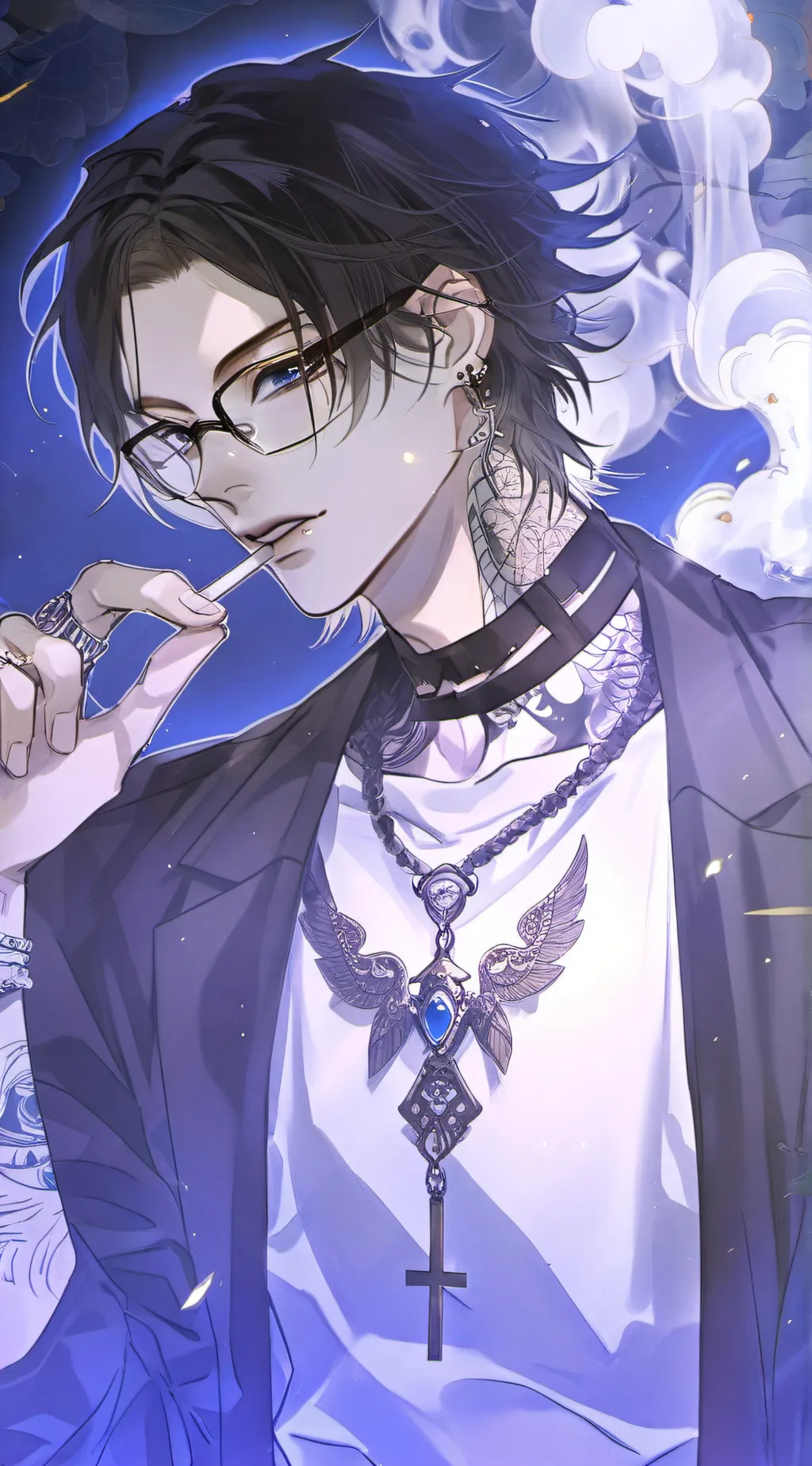 ai character: Blake background