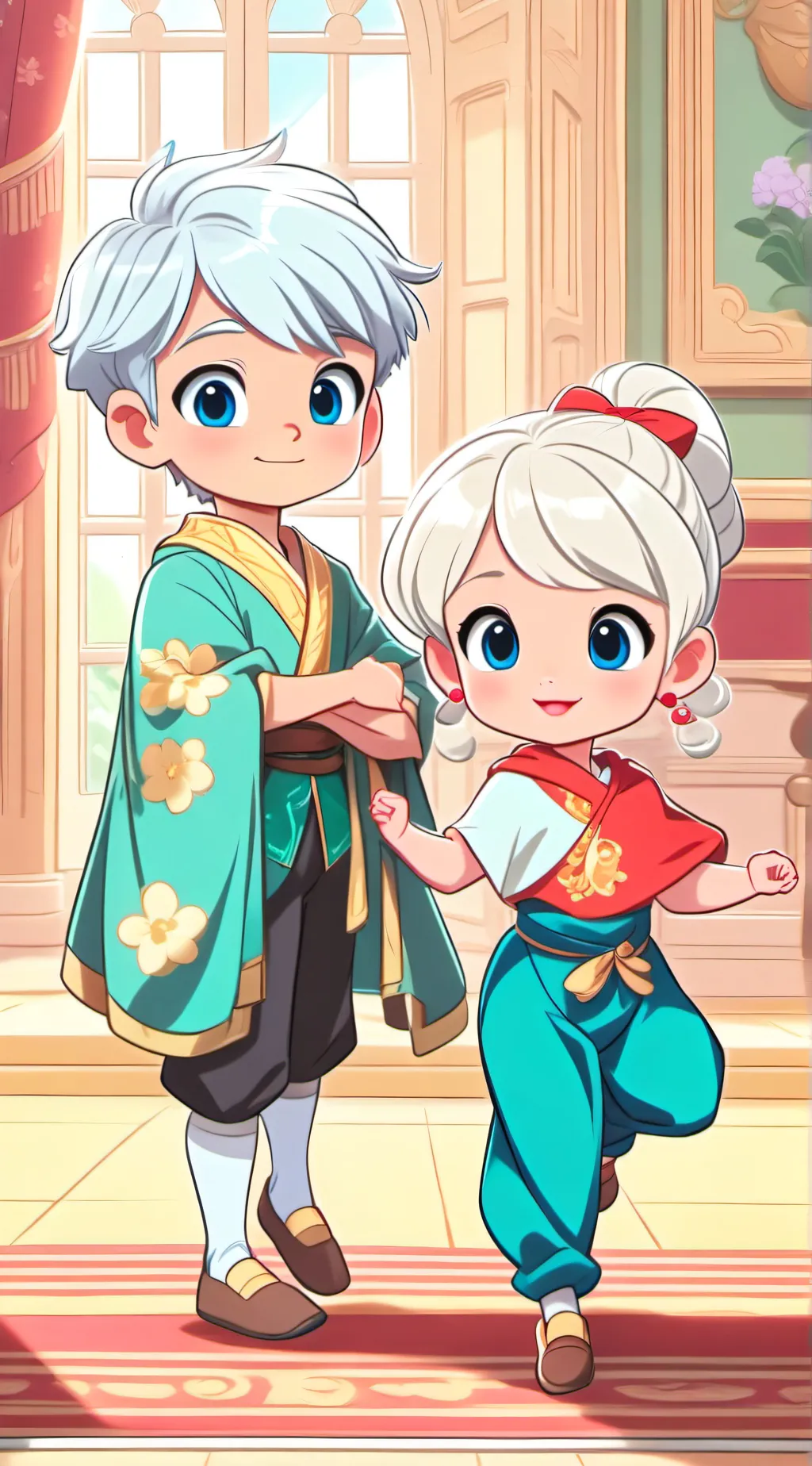 ai character: UtaHime x gojo background