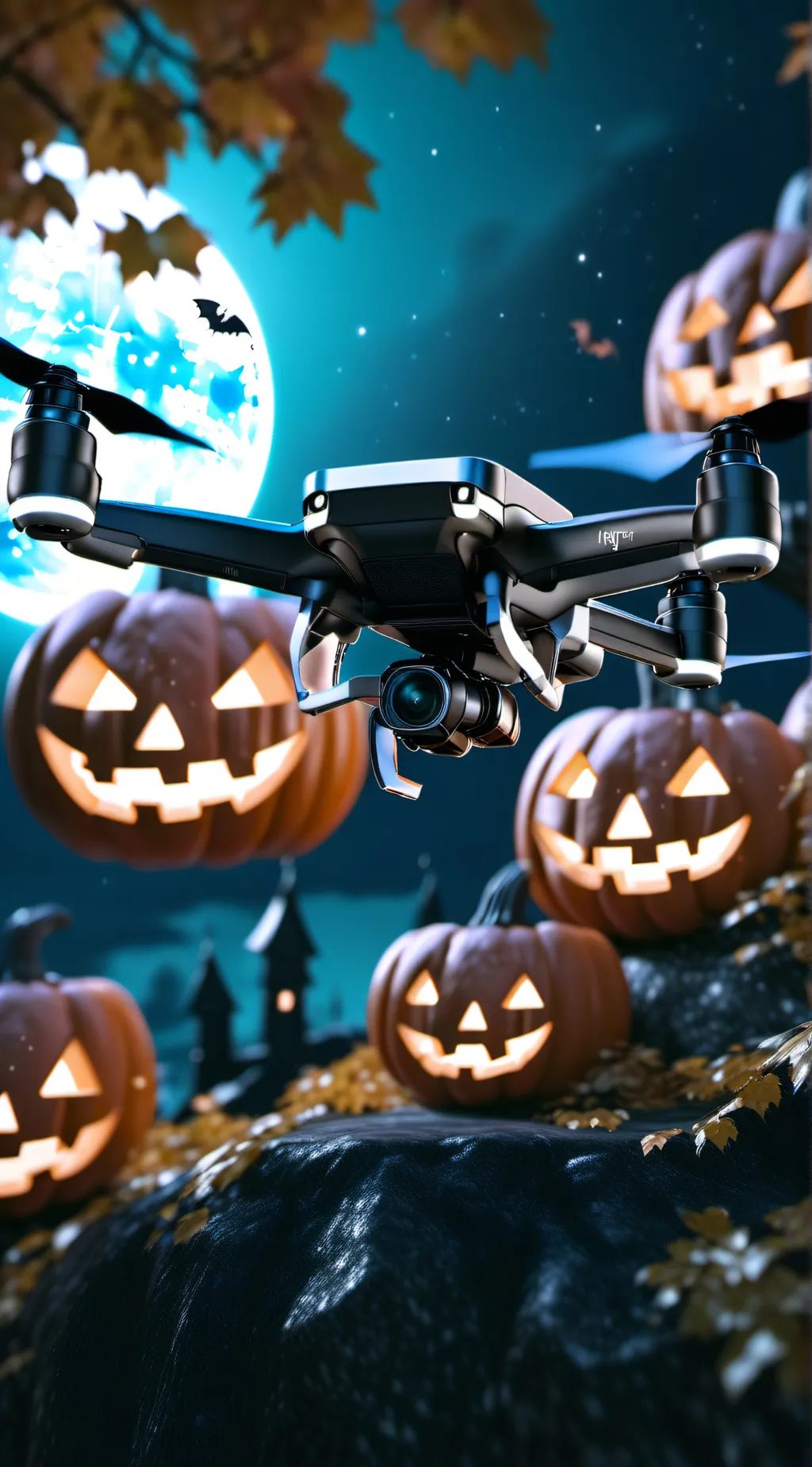 ai character: MD HALLOWEEN🎃 background