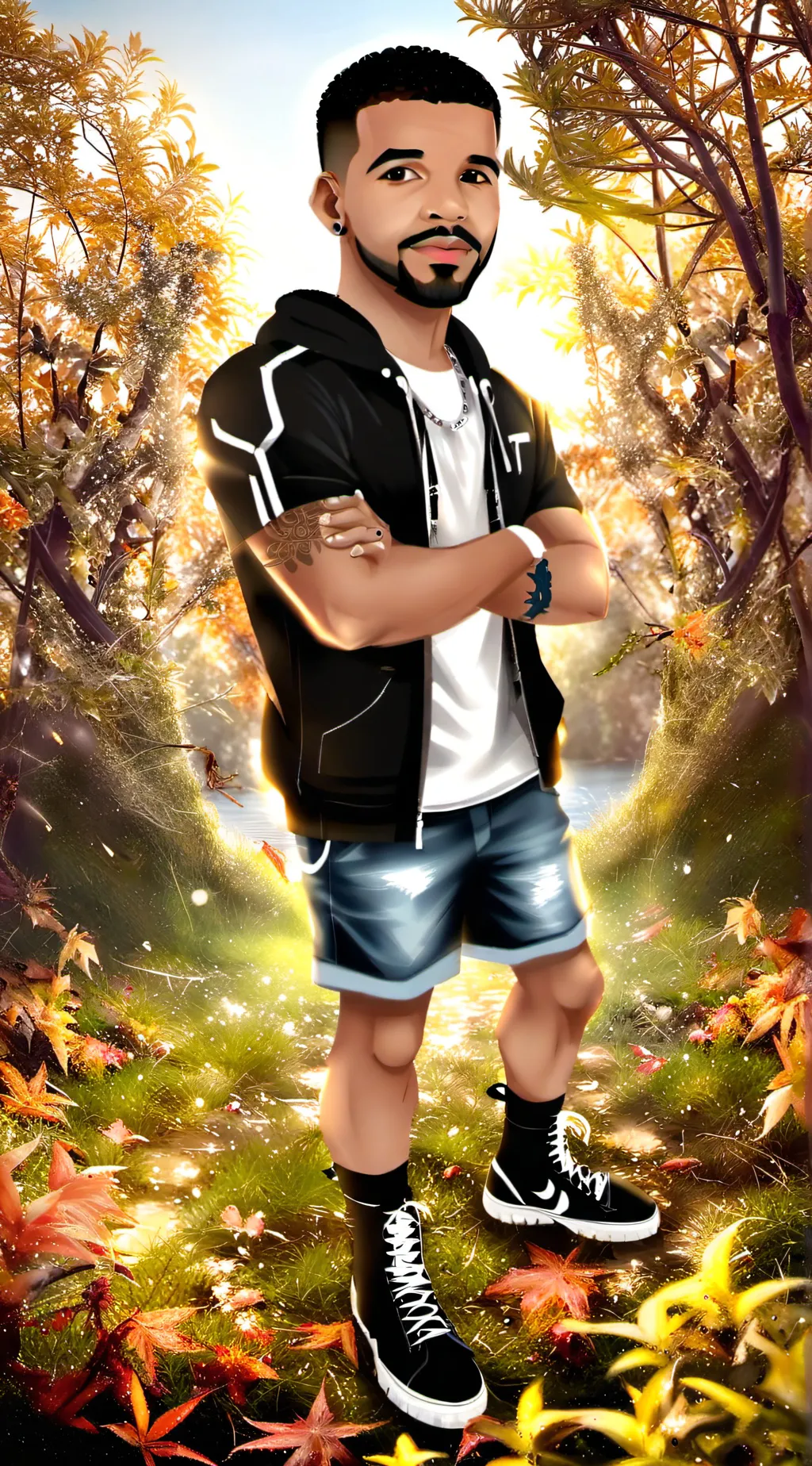 ai character: DRAKE background