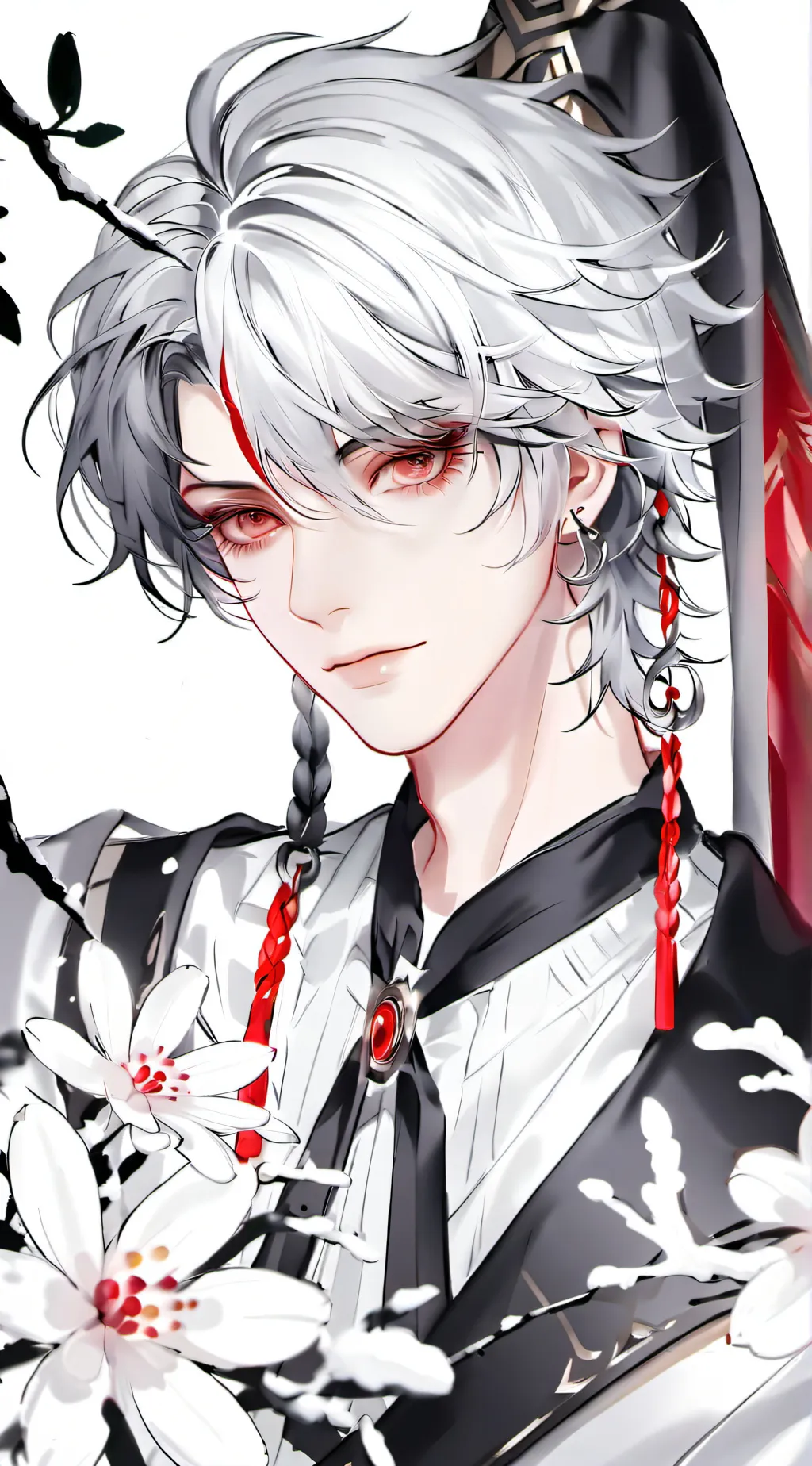 ai character: shoto from mha background
