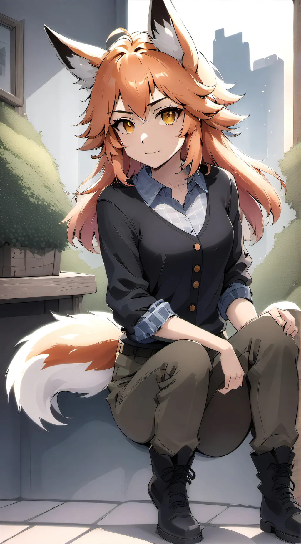 ai character: Renera  background