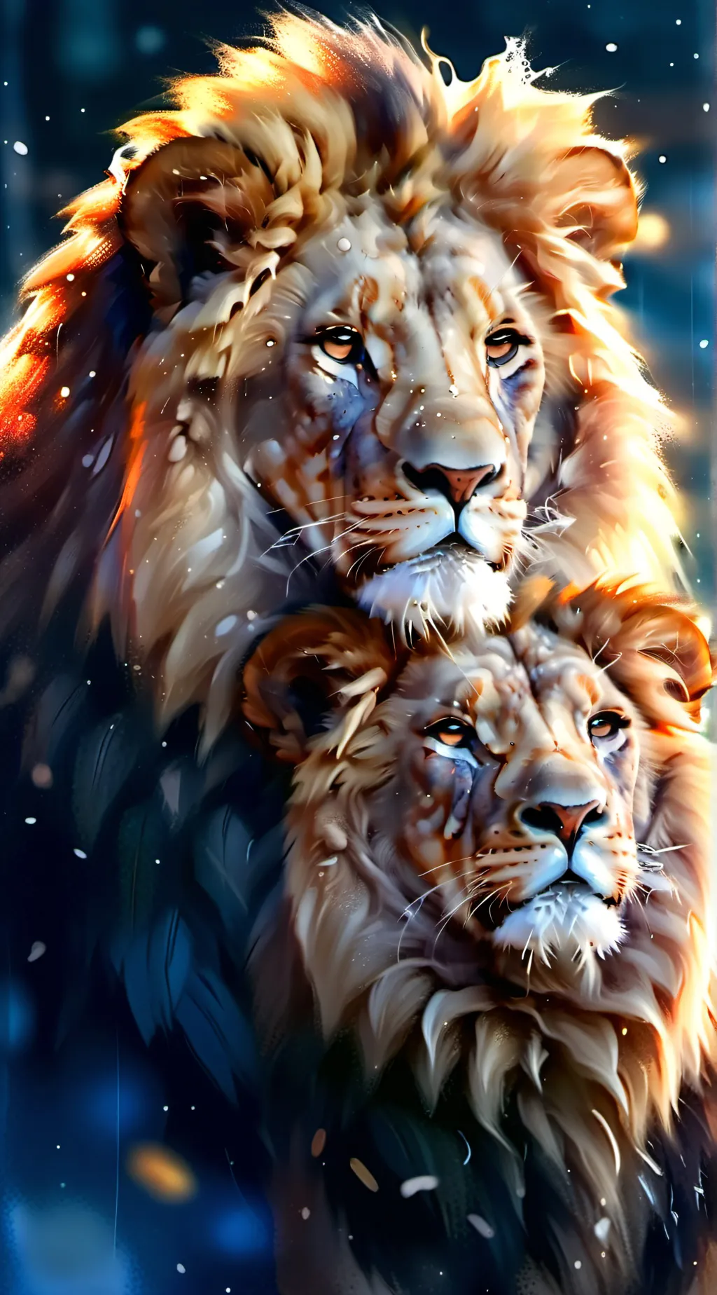 ai character: LionFam InstaFam background