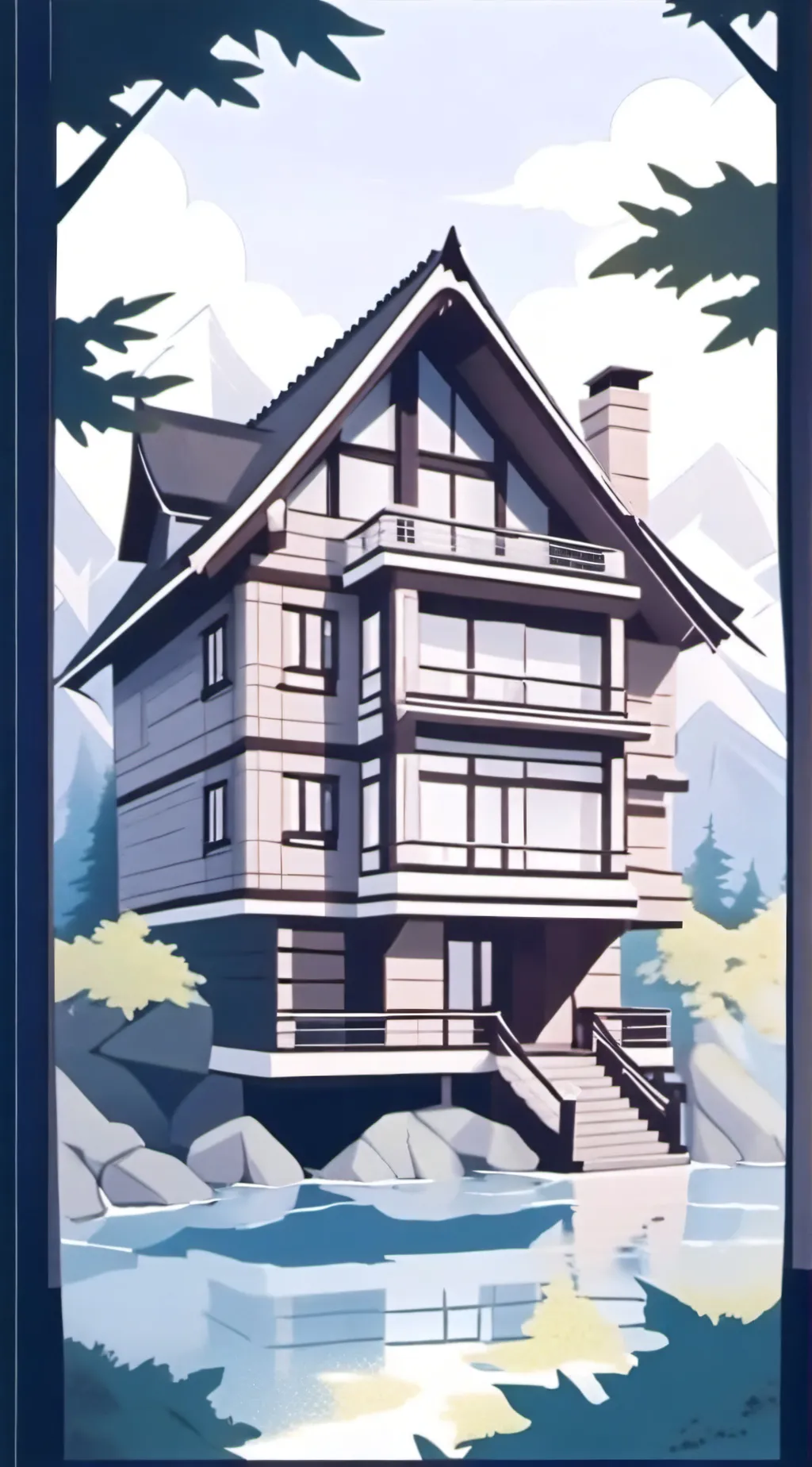 ai character: Roommates background