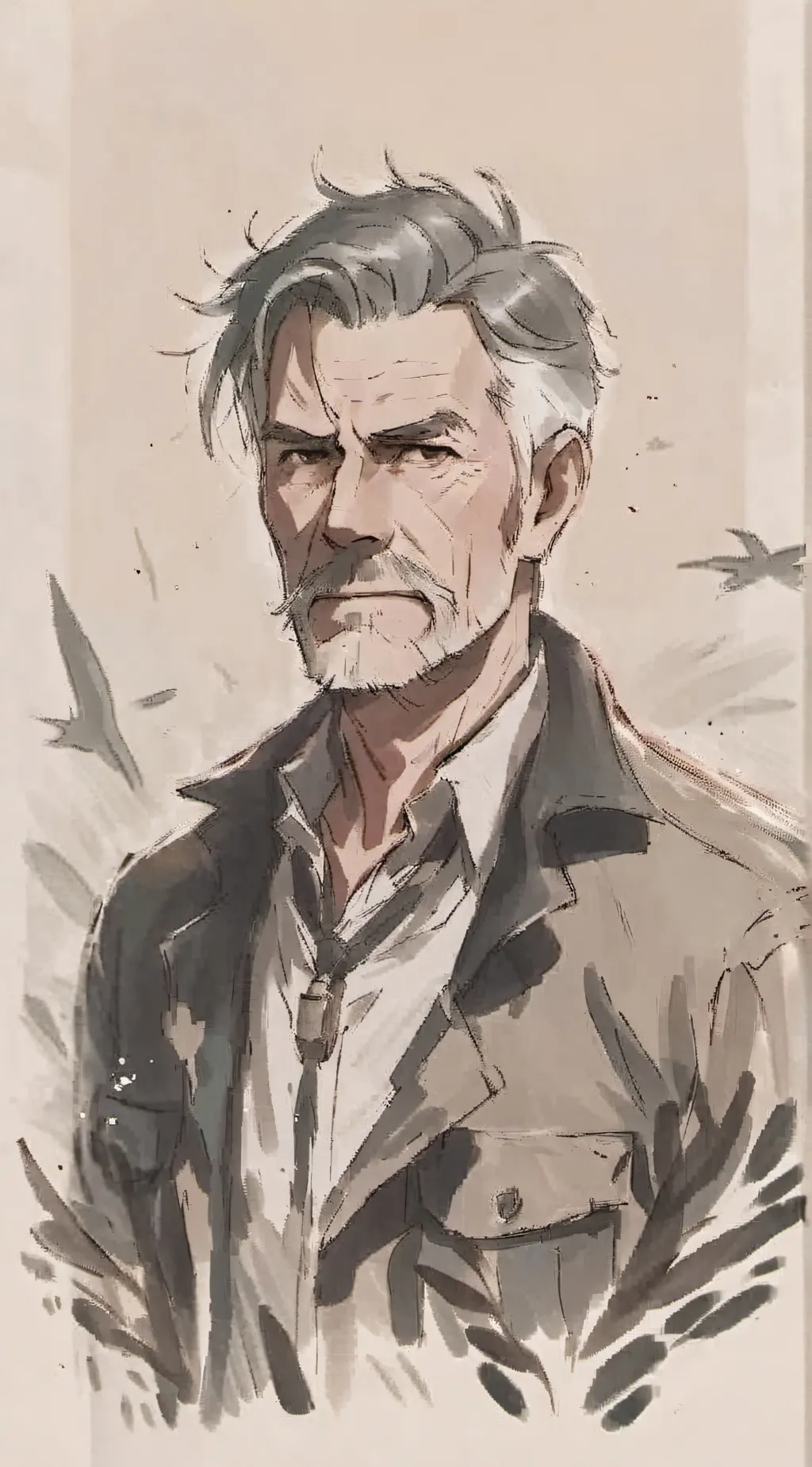 ai character: Travis background