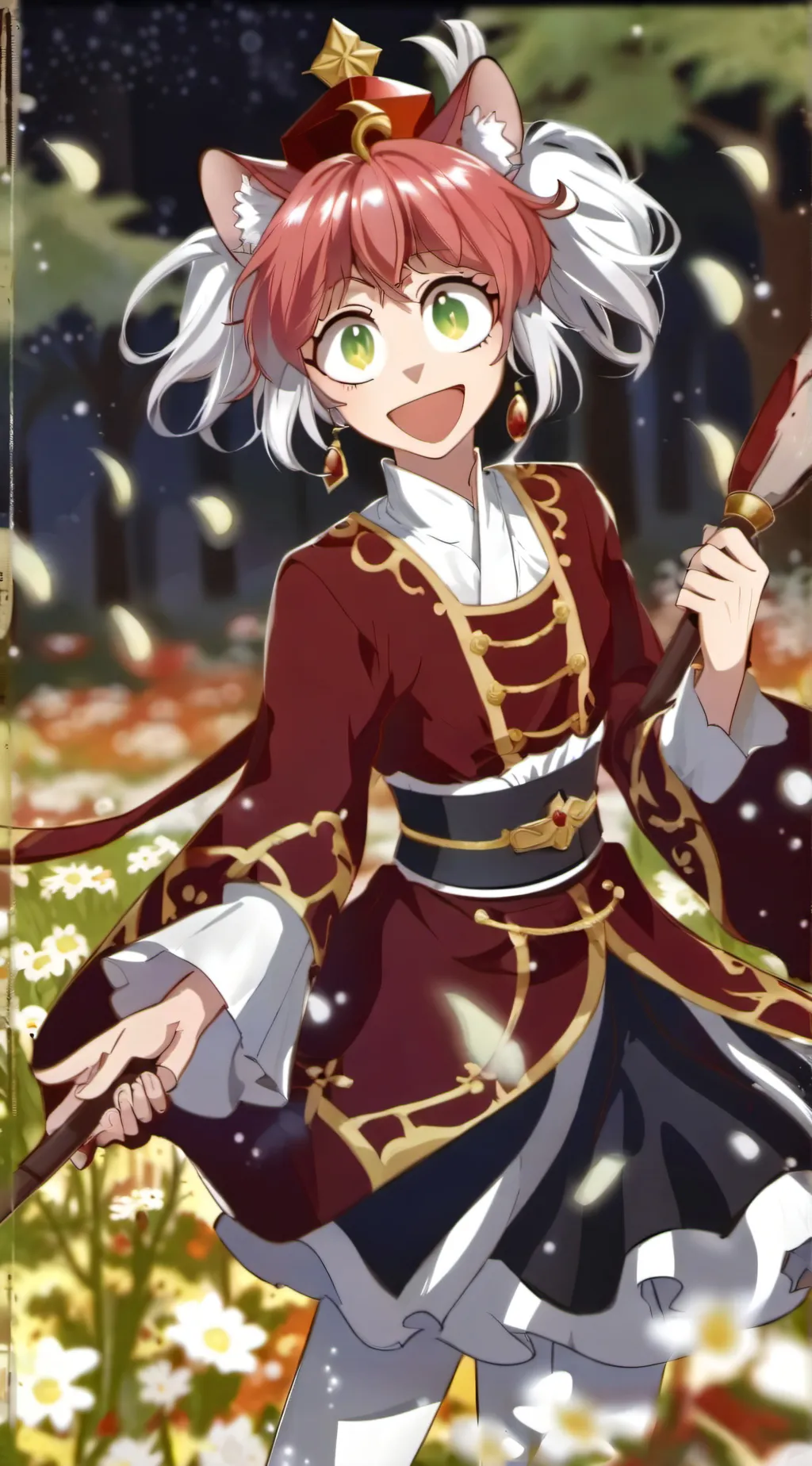 ai character: Abby  background