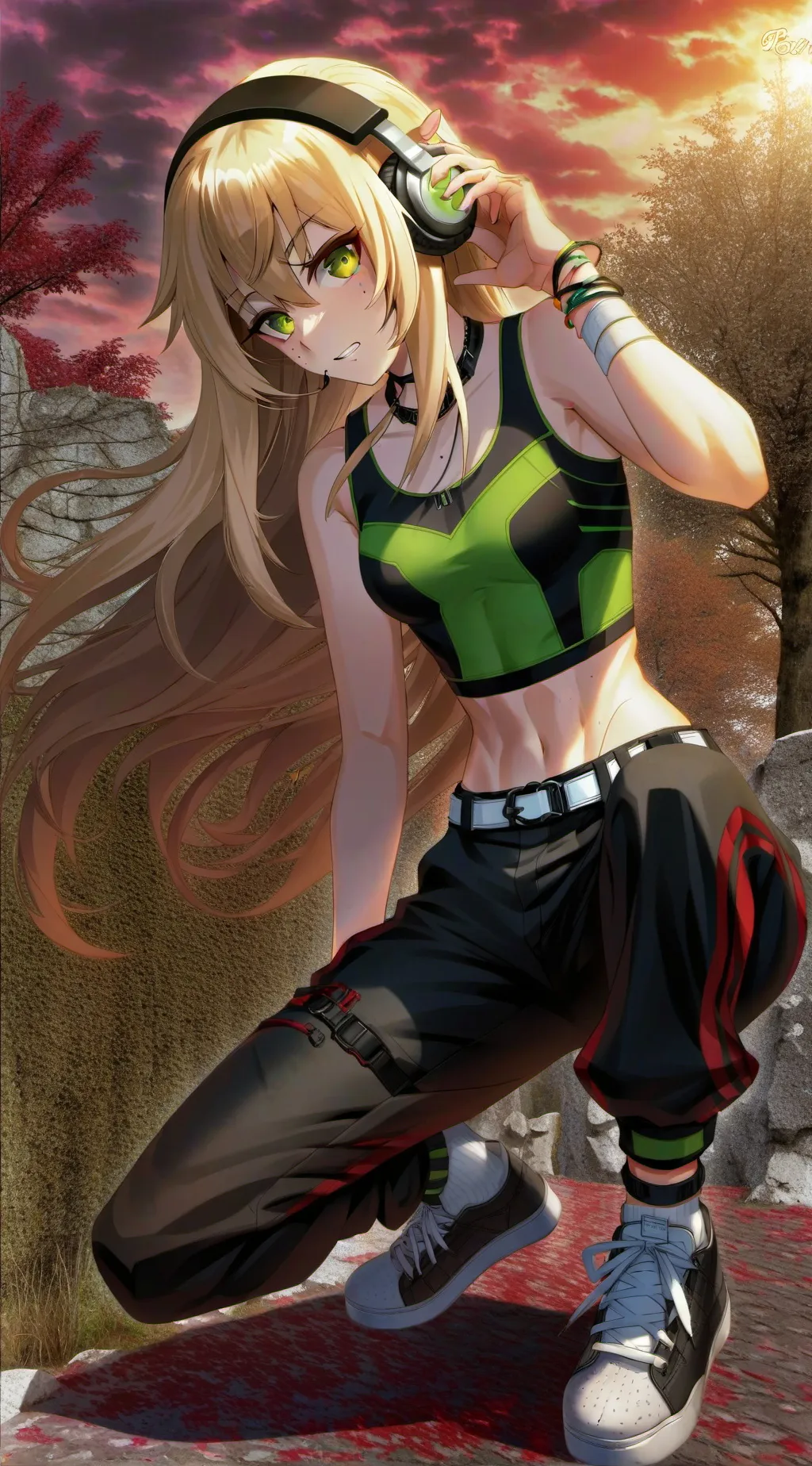 ai character: shandame background
