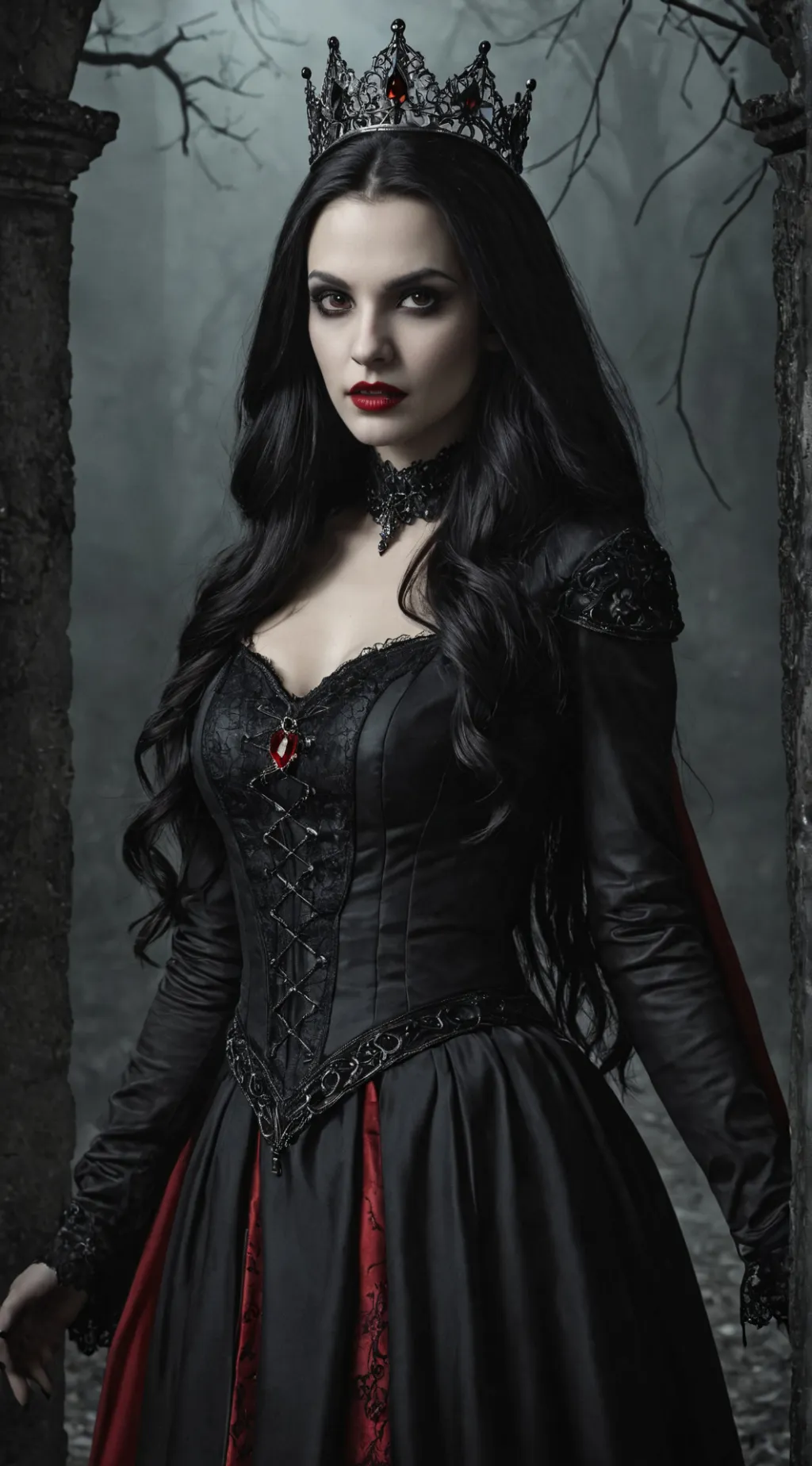 ai character: princesa ana background
