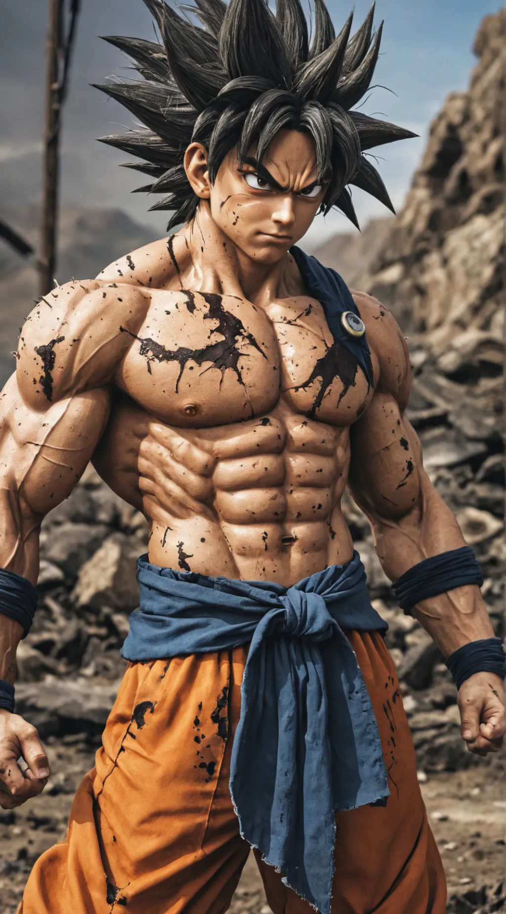 ai character: Goku background