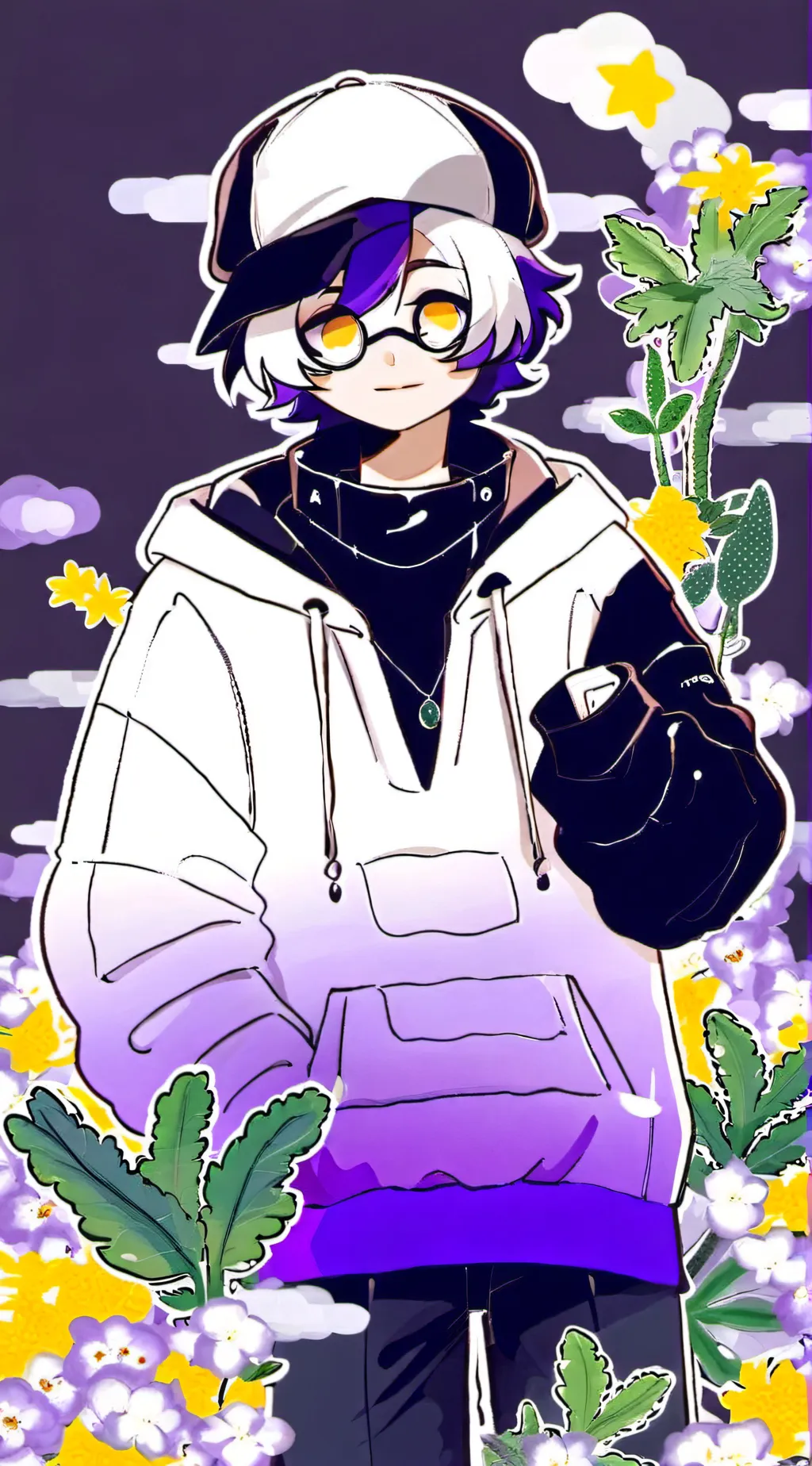 ai character: uzi background