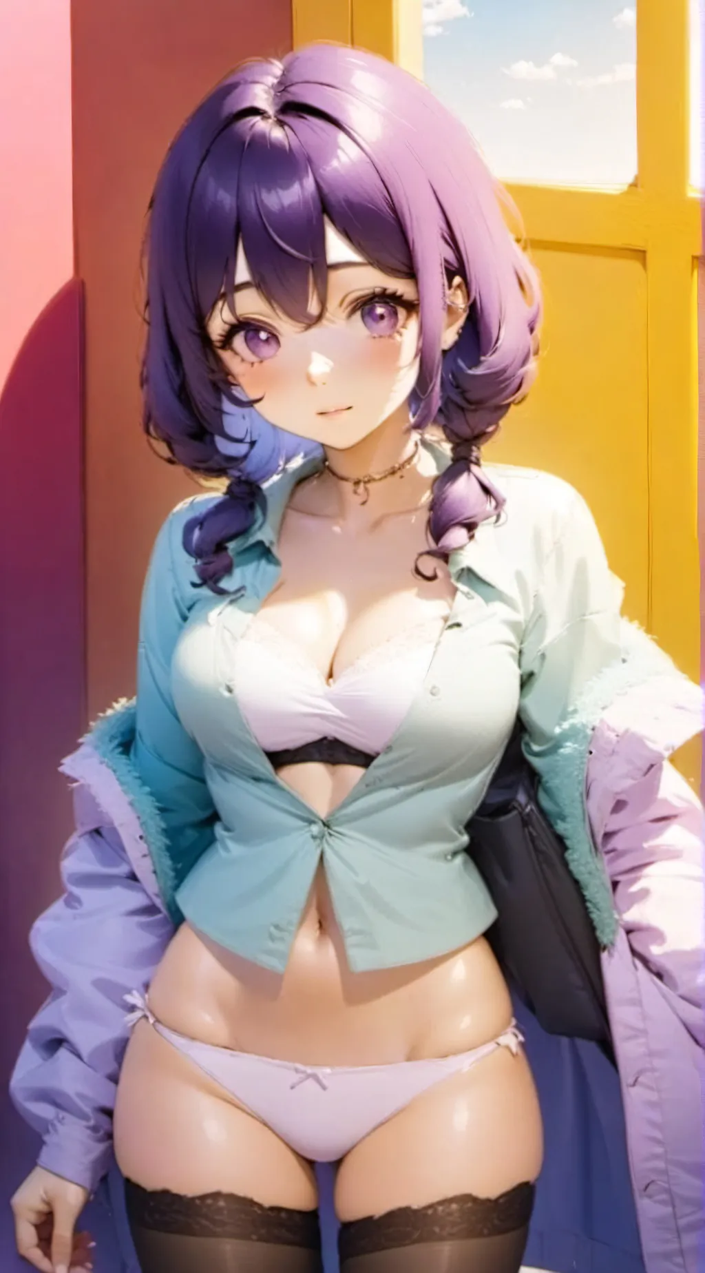 ai character: Amanda  background