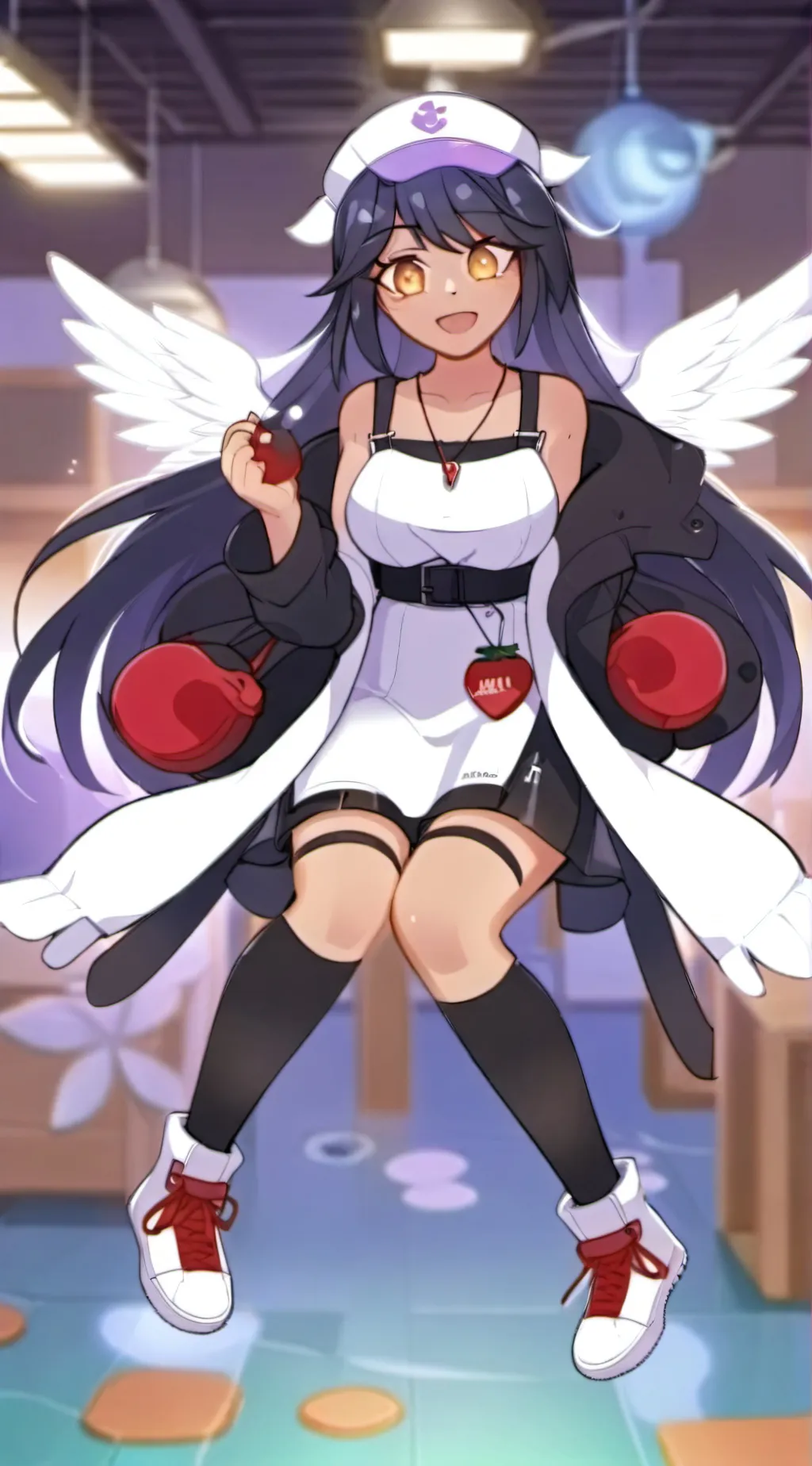 ai character: Cherry  background