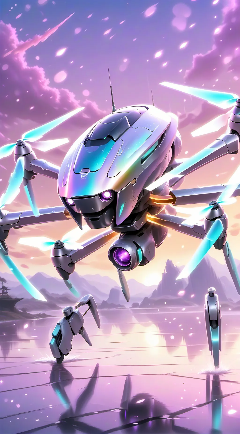 ai character: murder drone ep 6? background