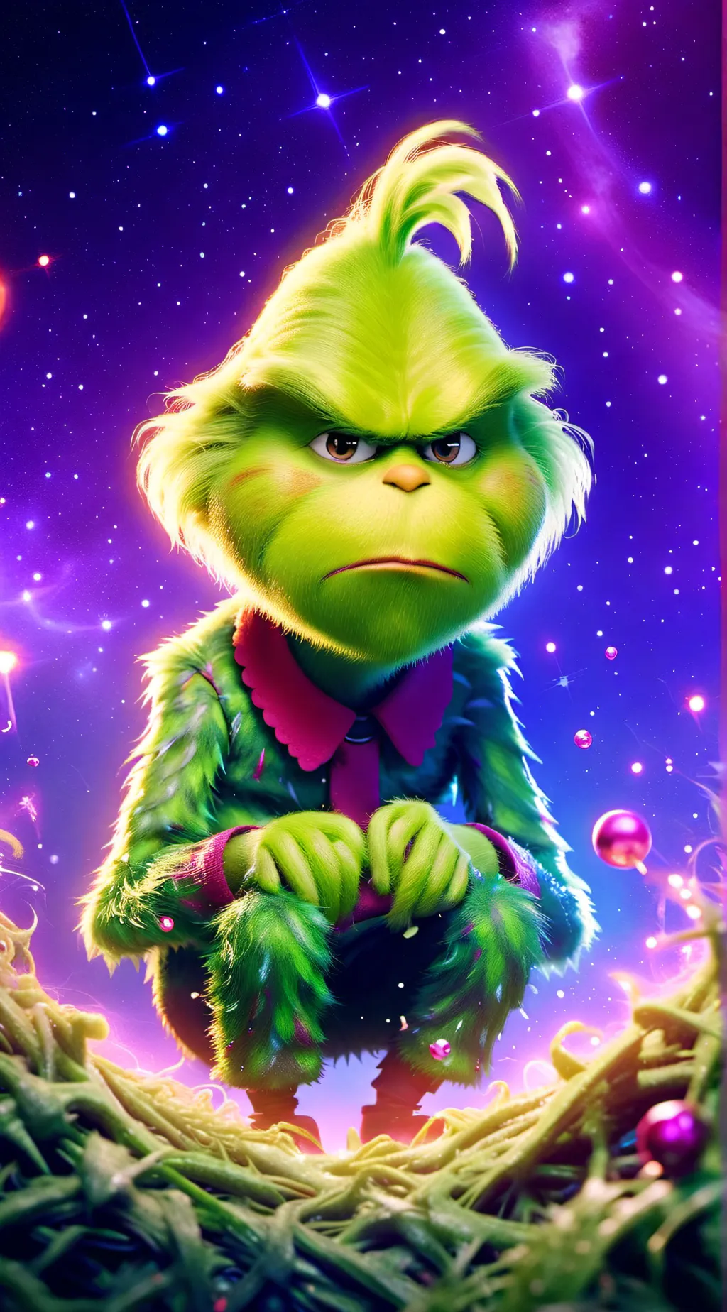 ai character: Mr Grinch background