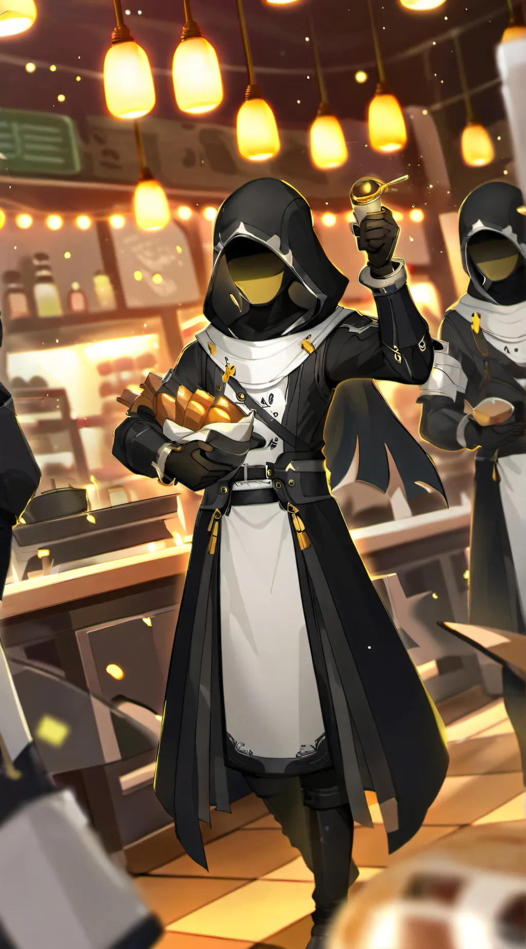ai character: cool background