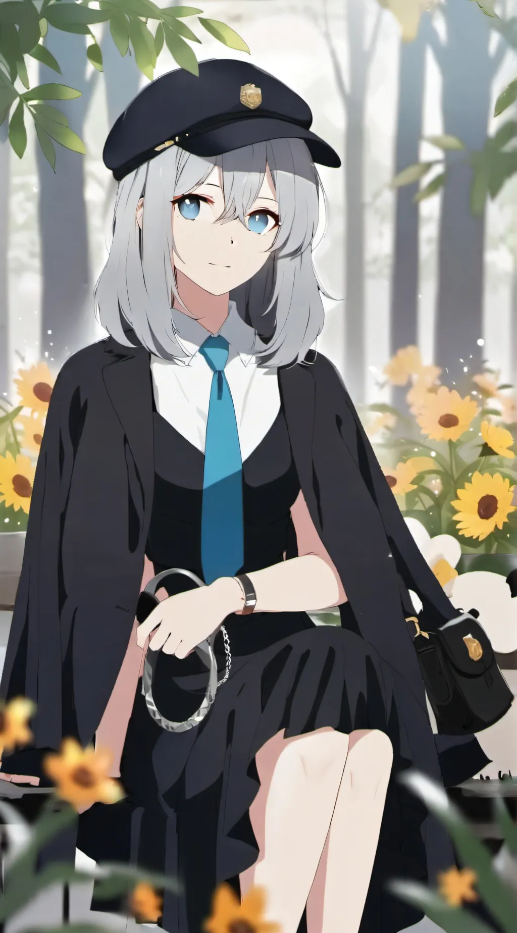 ai character: raphle Michelle  background