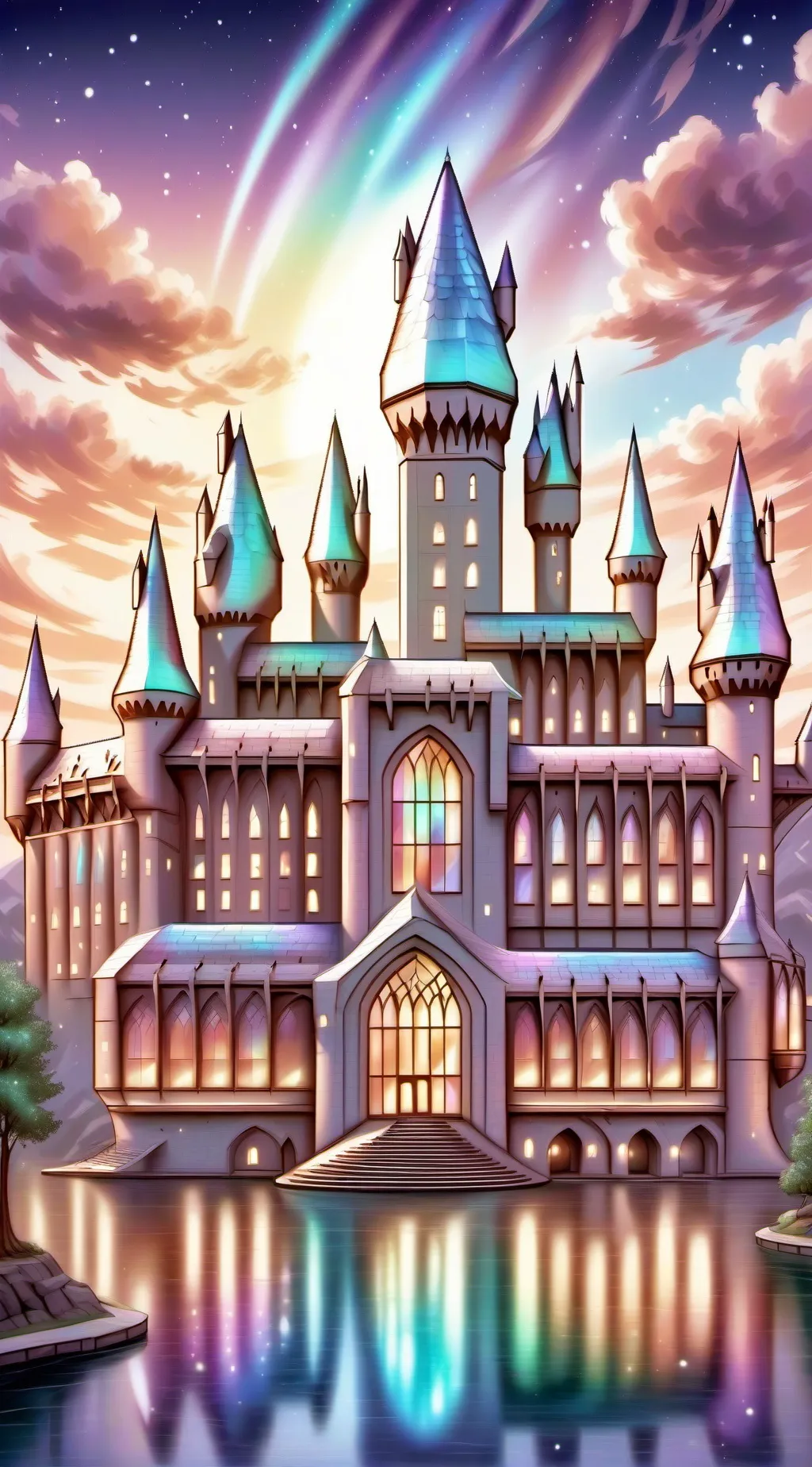 ai character: Hogwarts weird fam background