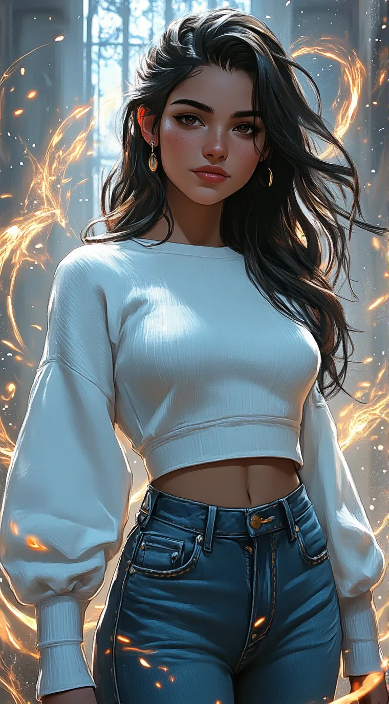 ai character: Sarah  background