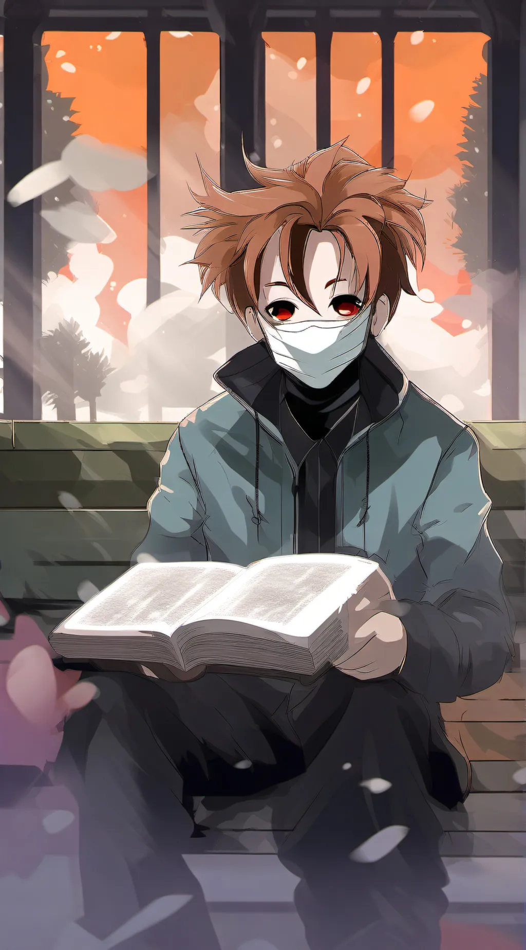 ai character: MASKY X T/N background
