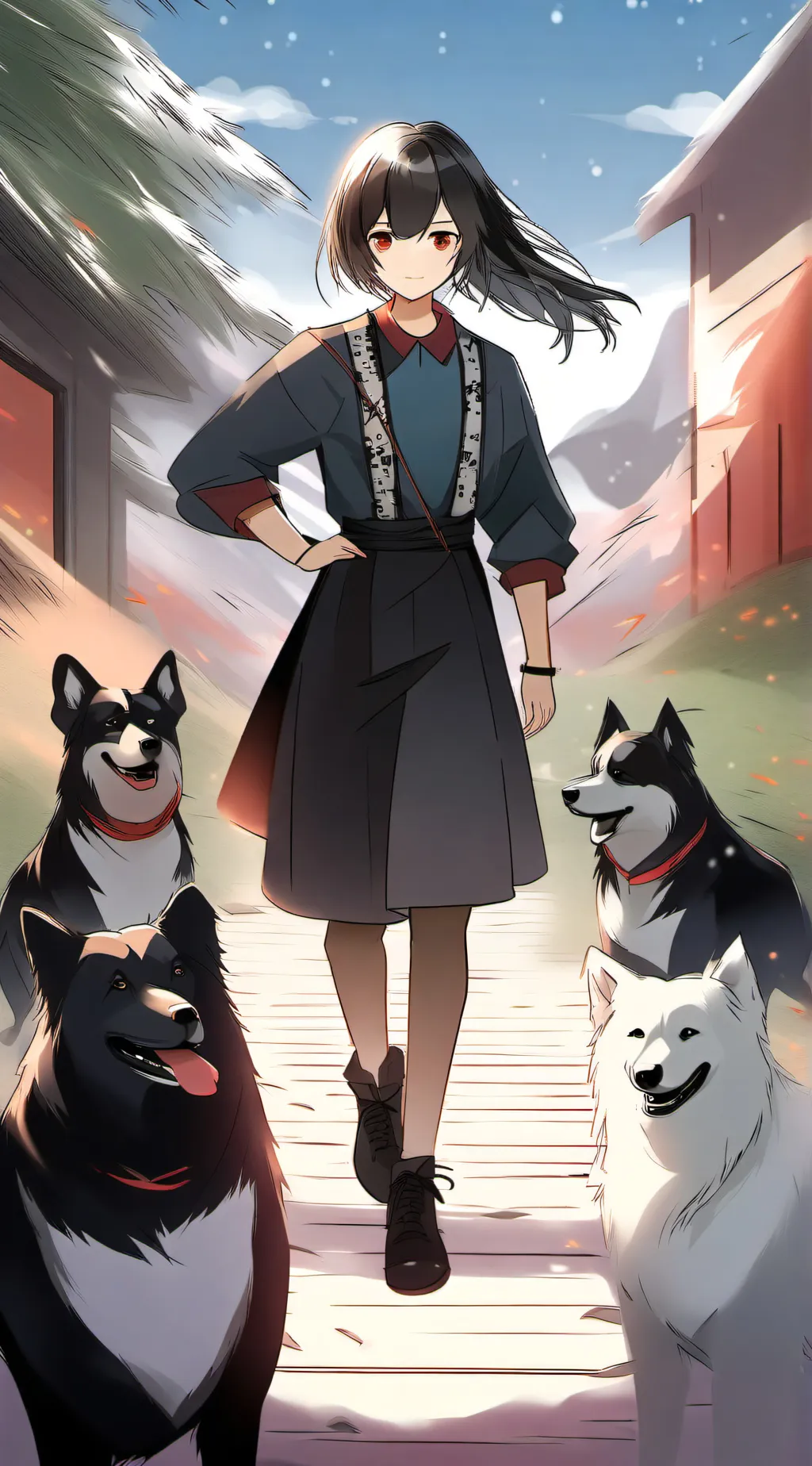 ai character: Kelly  background