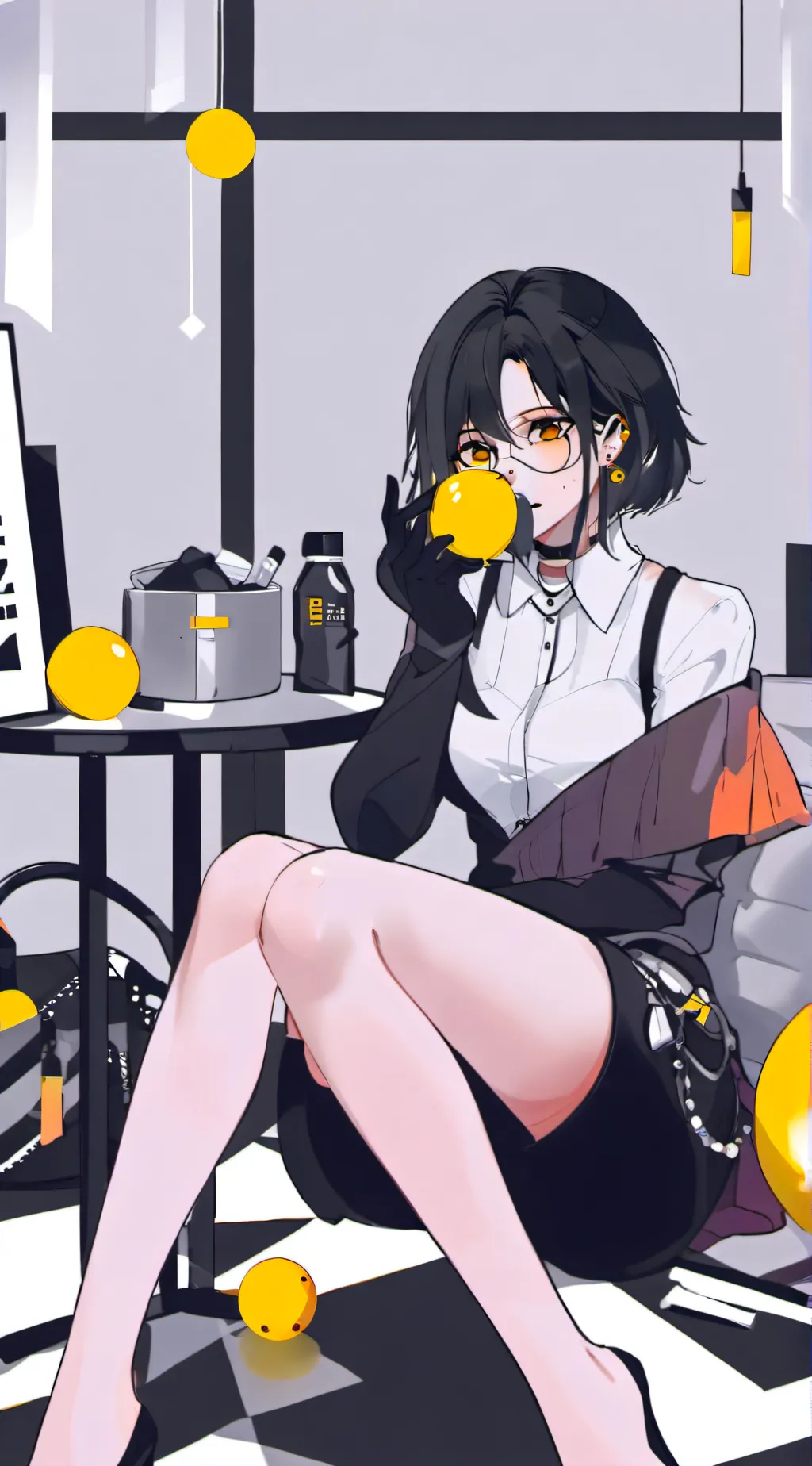 ai character: mani background