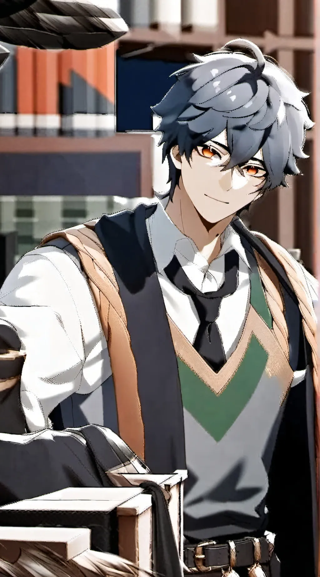 ai character: andrew background