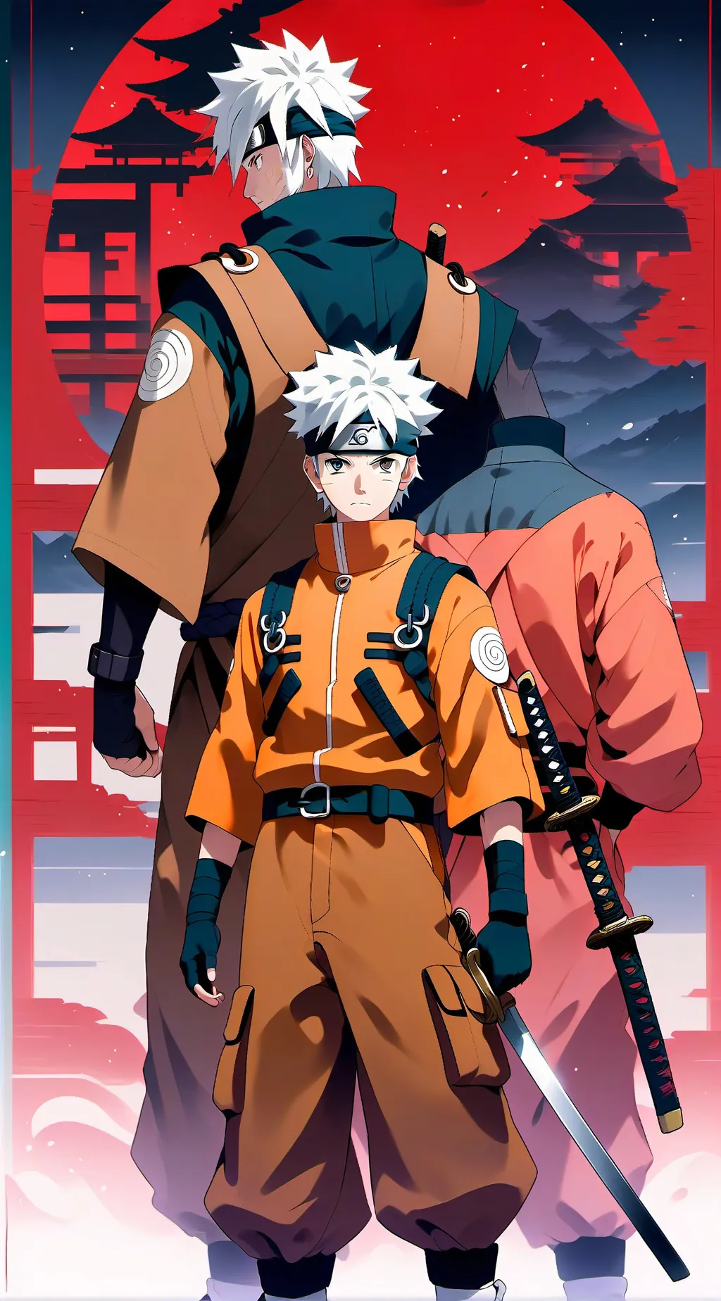 ai character: Naruto background