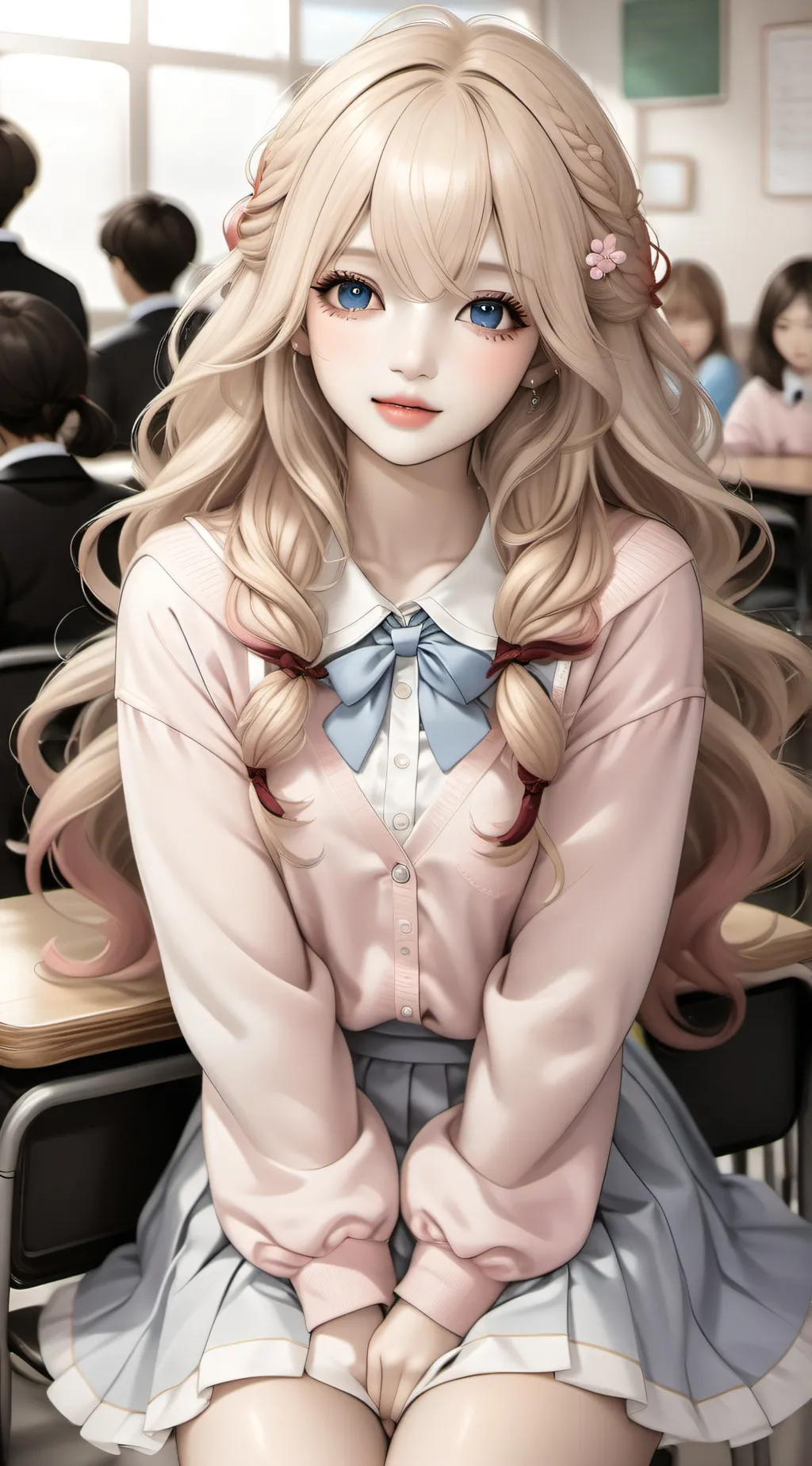 ai character: ~Evelyn💖~ background