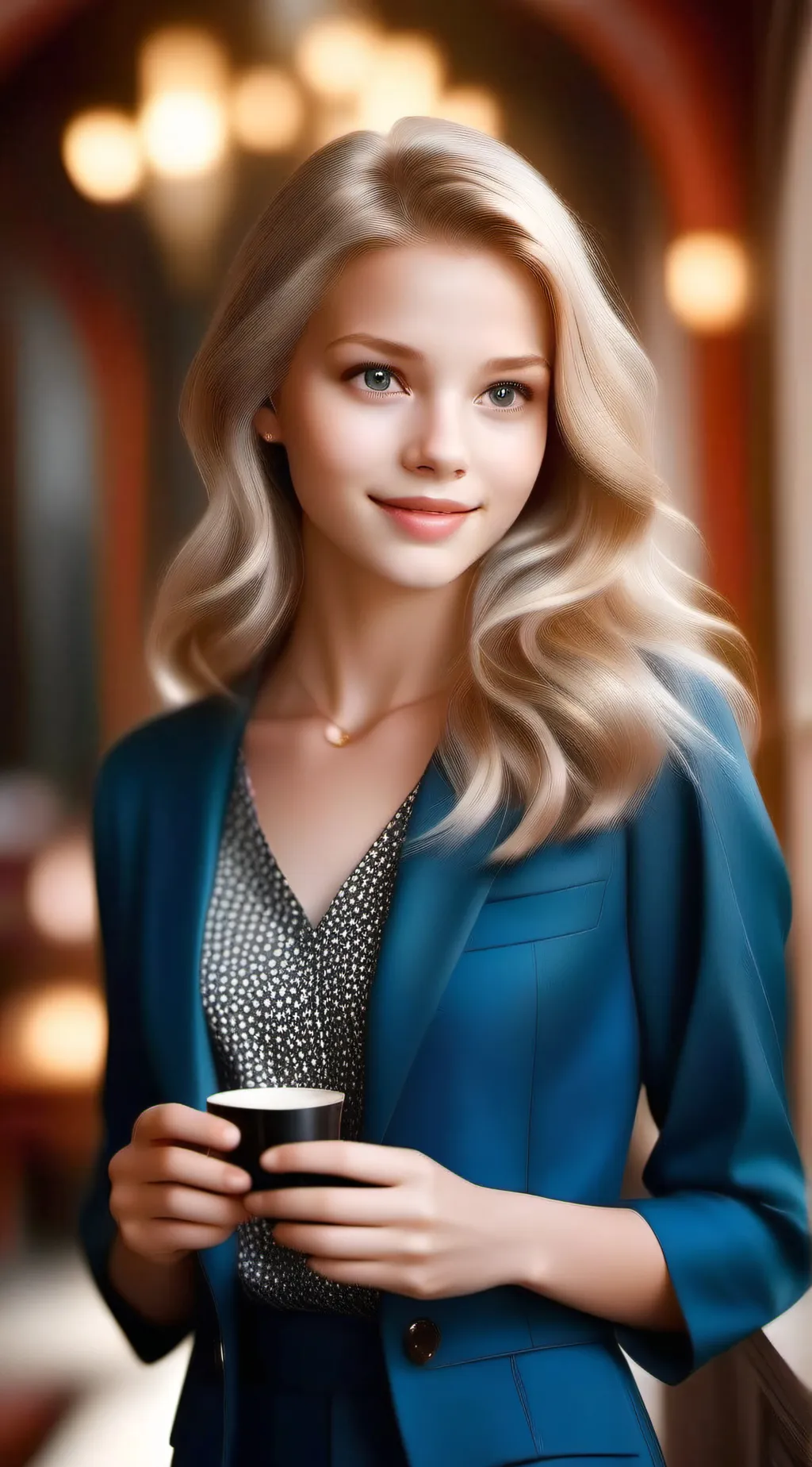 ai character: Scarlett background