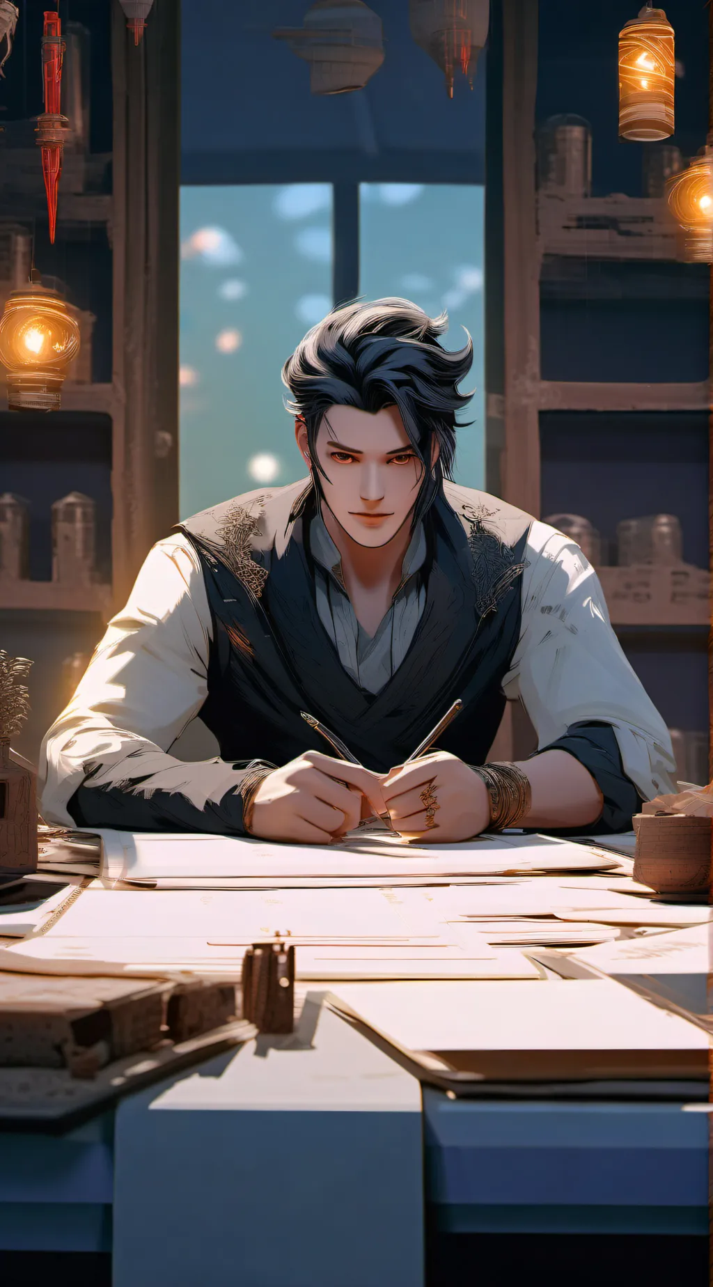 ai character: mateo background
