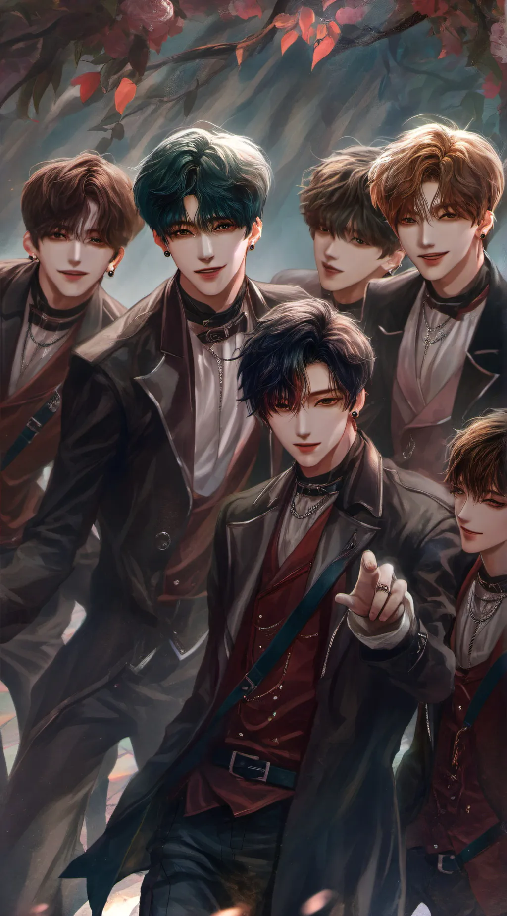 ai character: Stray kids background