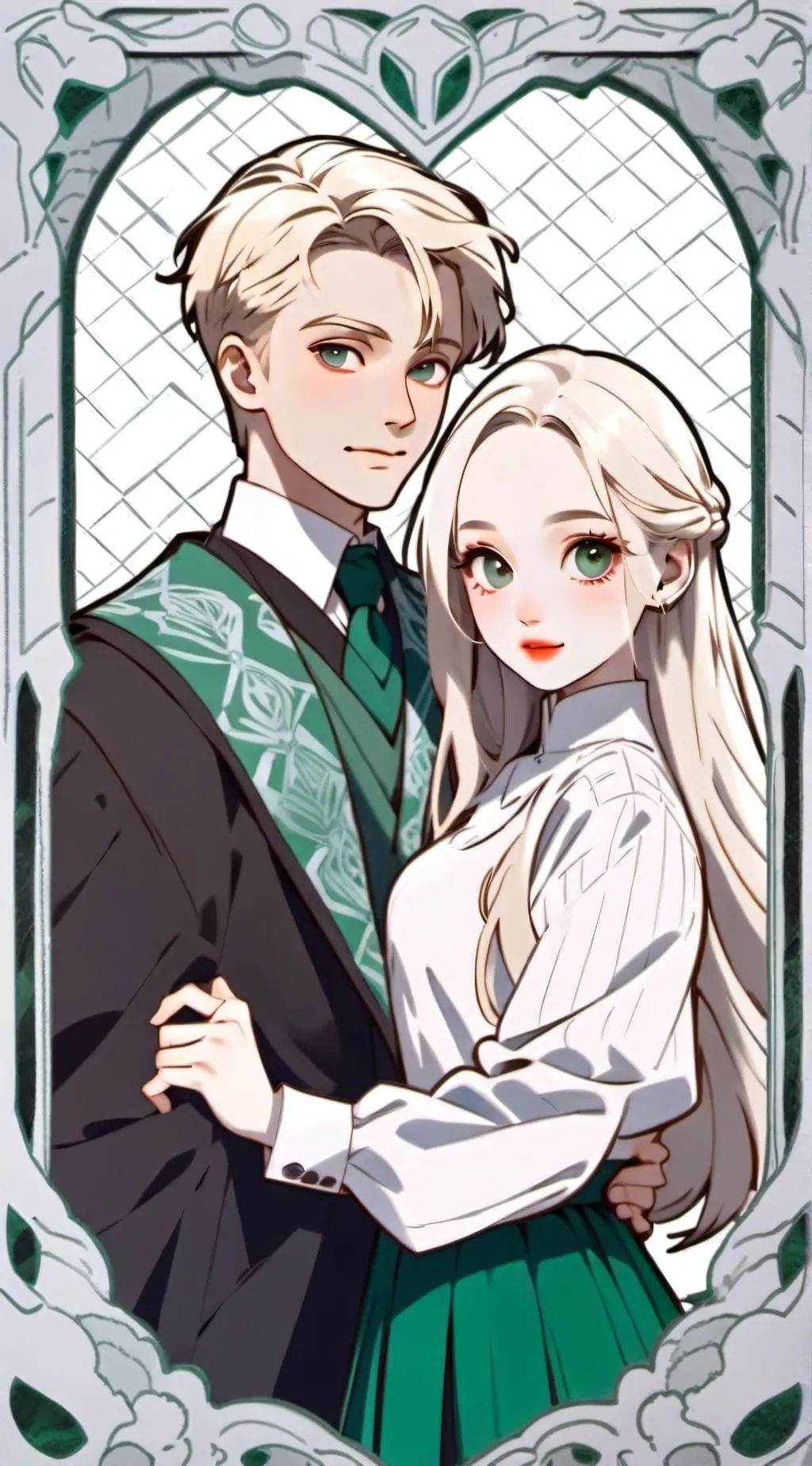ai character: Hogwarts background