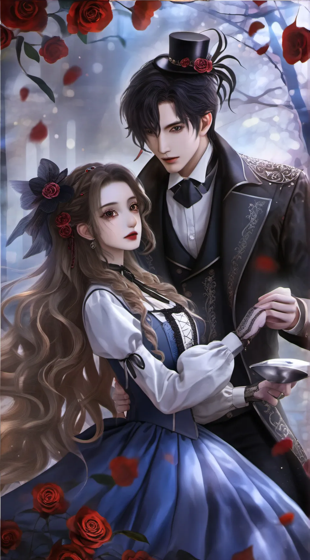 ai character: Bob & Nolia  background
