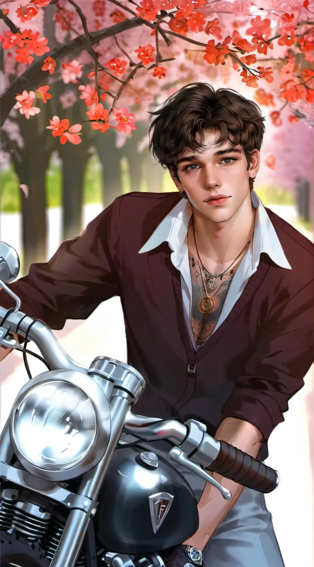 ai character: Lucas background