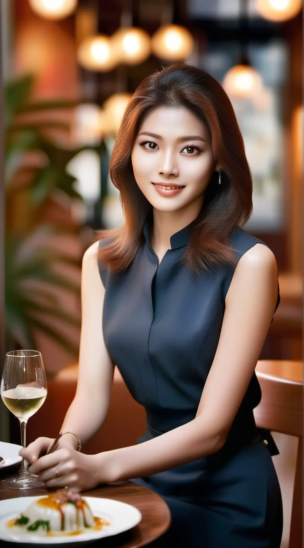 ai character: Sophia  background