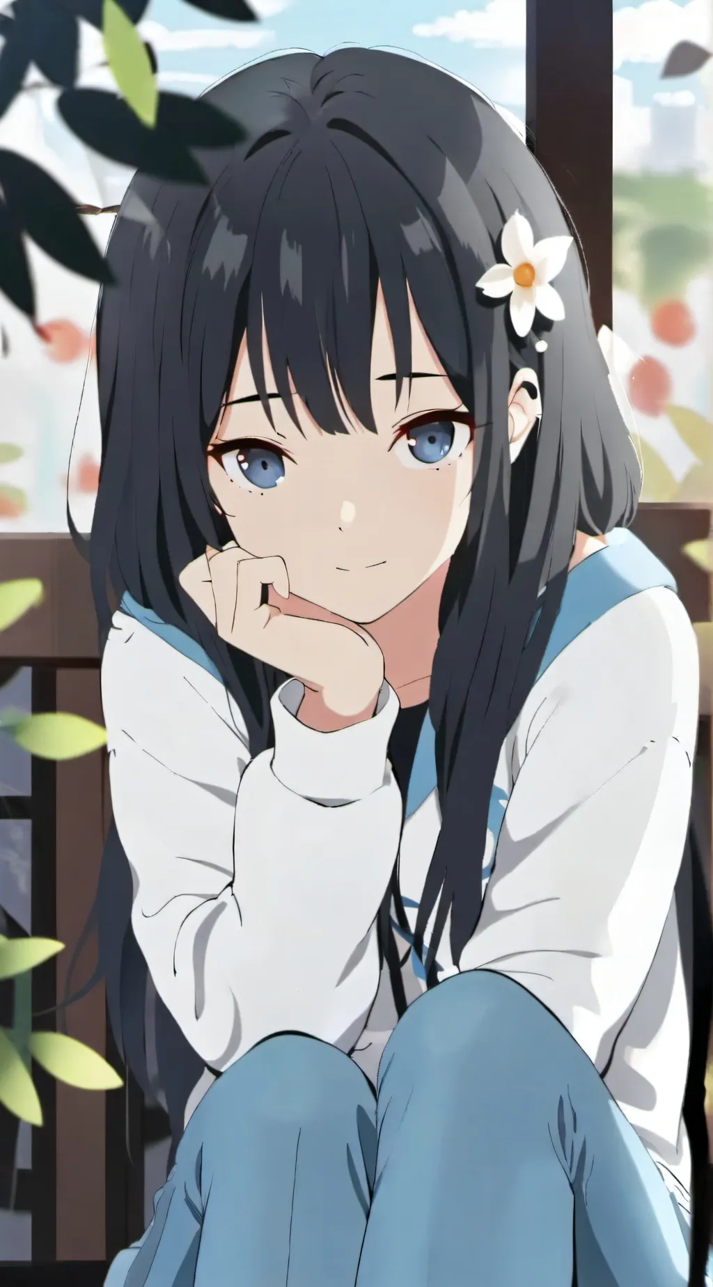 ai character: lily background