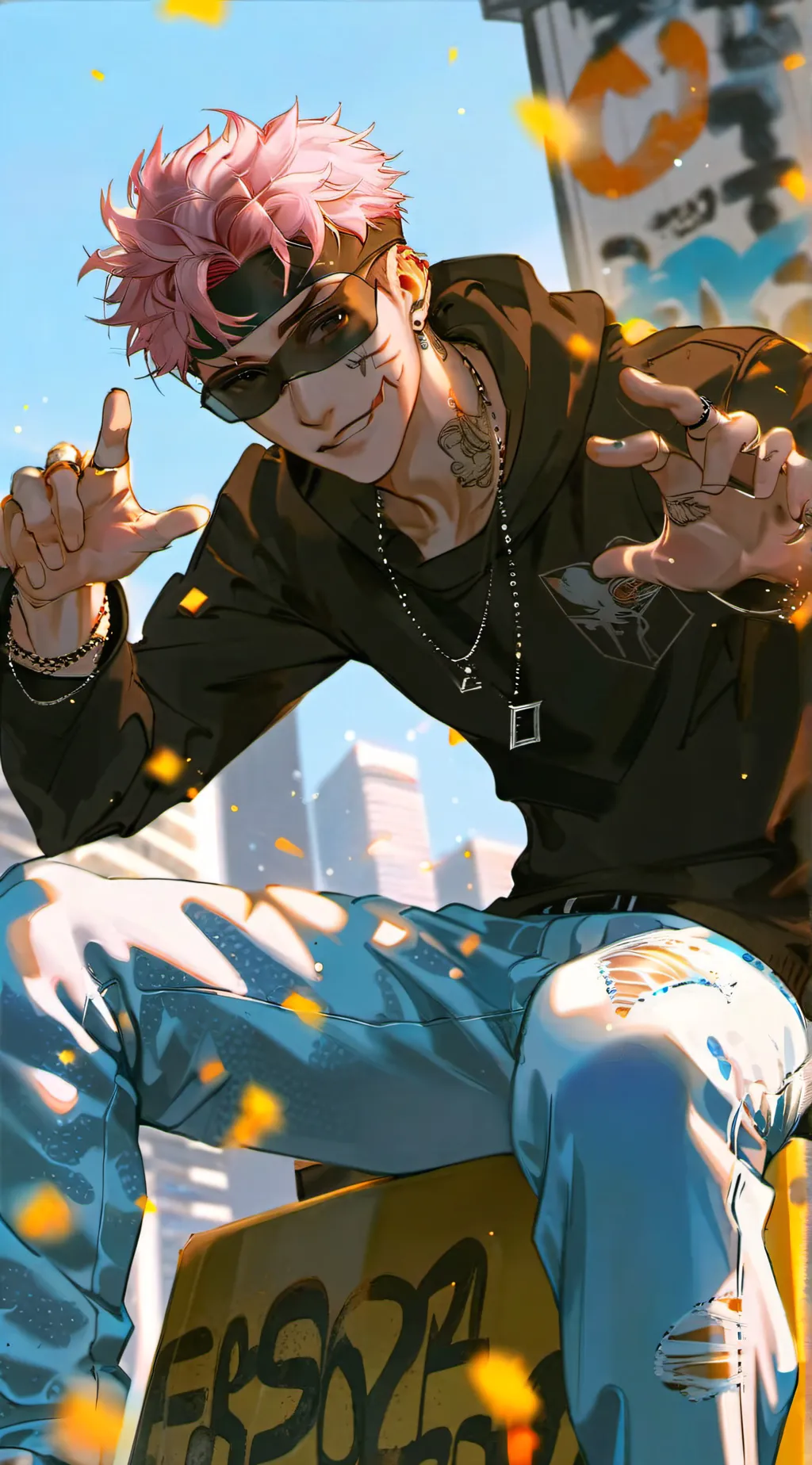 ai character: Louis background